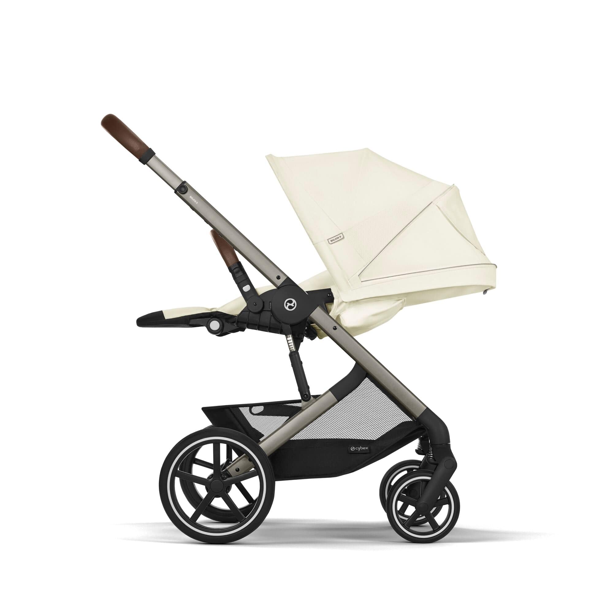 Cybex baby prams Cybex Balios S Lux Essential Bundle - Taupe/Seashell Beige