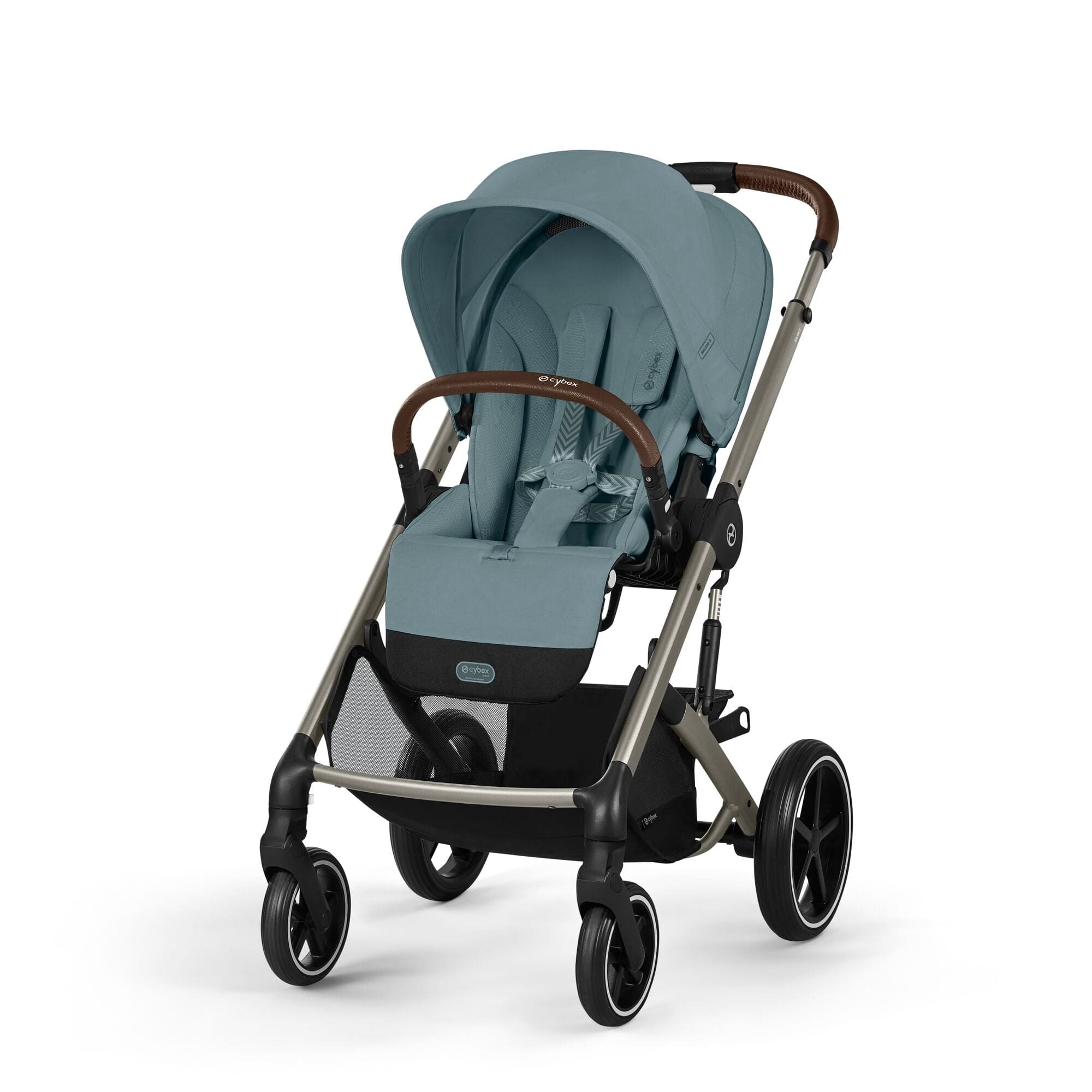 Cybex baby prams Cybex Balios S Lux Essential Bundle - Taupe/Stormy Blue