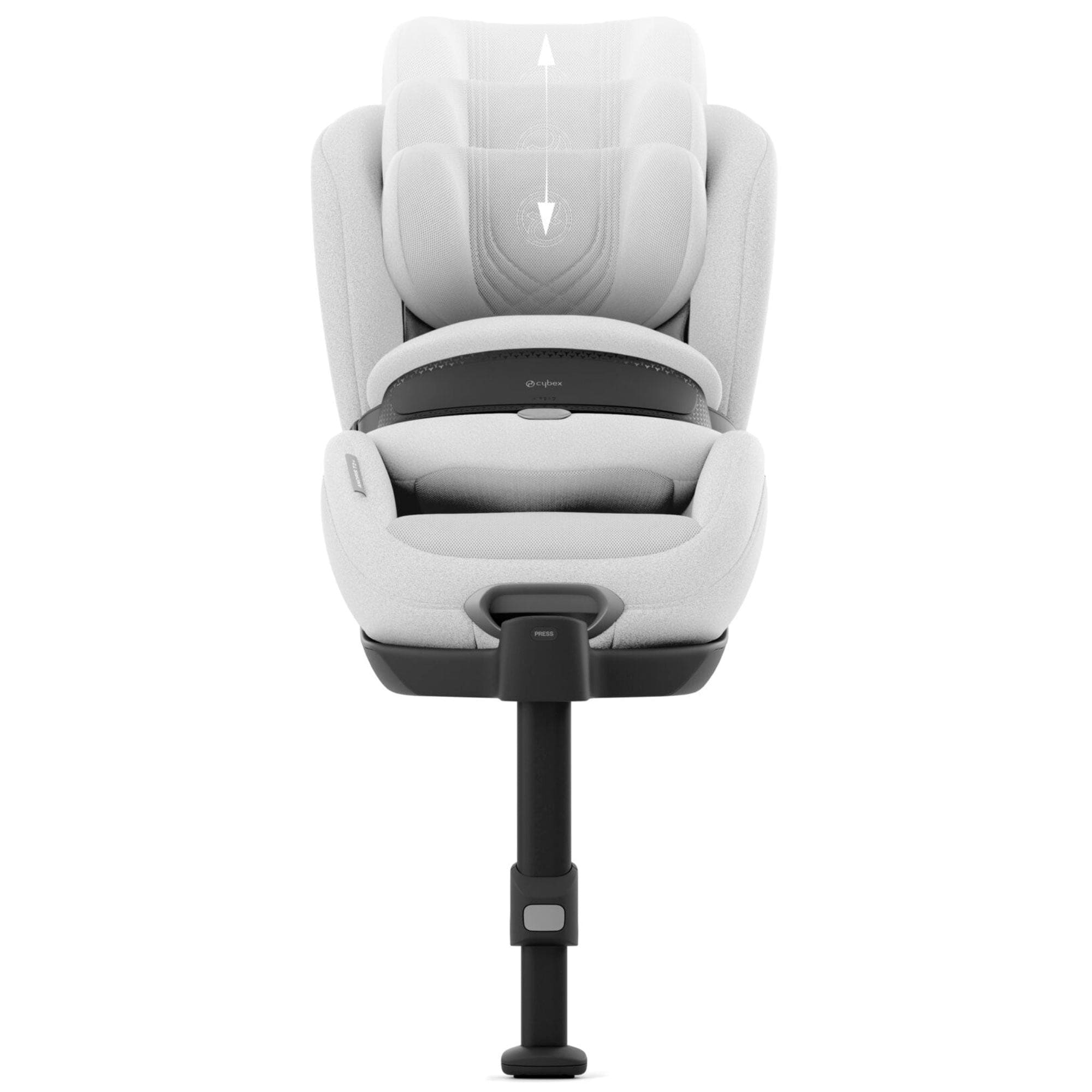 Cybex i-Size car seats Cybex Anoris T2 i-Size Plus Car Seat - Platinum White 523001071