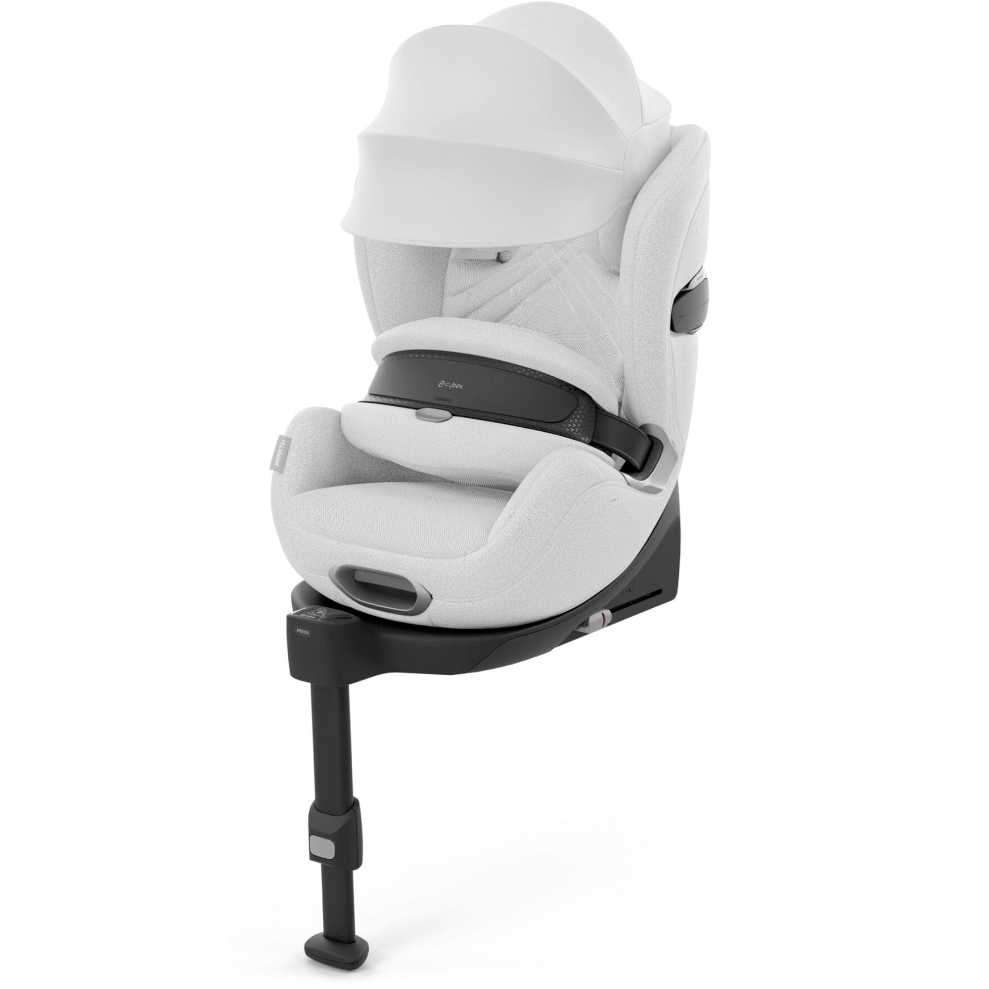 Cybex i-Size car seats Cybex Anoris T2 i-Size Plus Car Seat - Platinum White 523001071