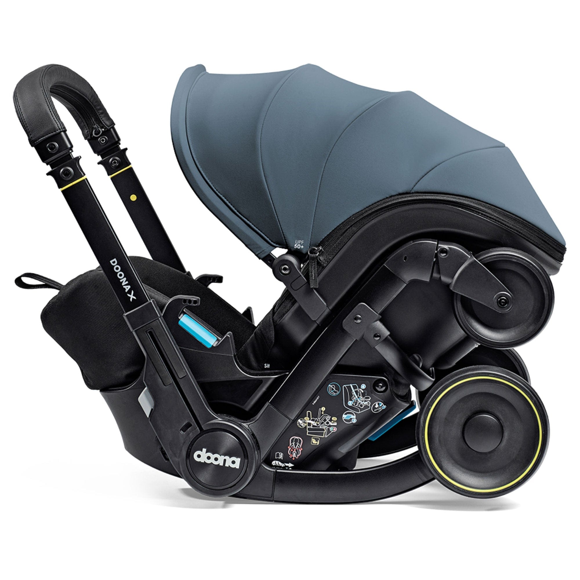 Doona X Infant Car Seat Stroller in Nitro Black