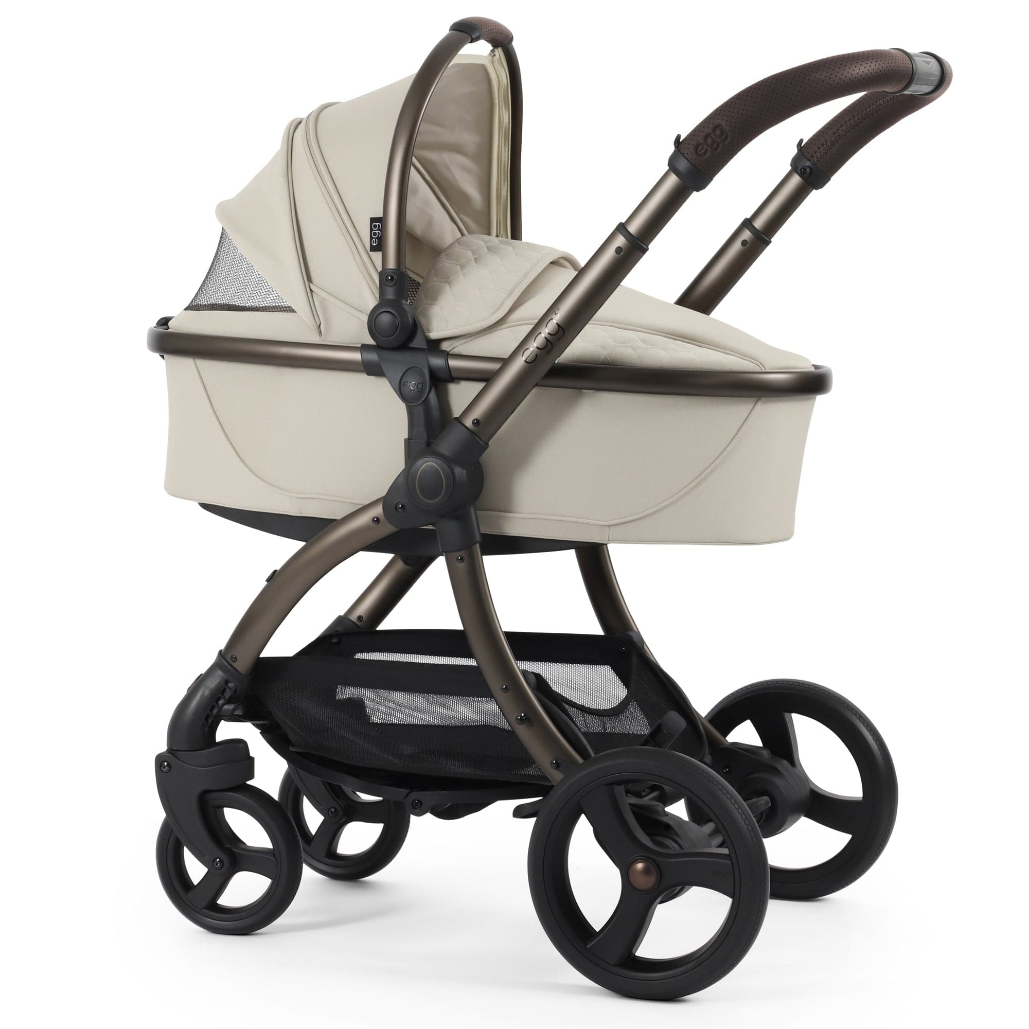 egg baby prams egg3 Pram Bundle - Cashmere 18102-CAS