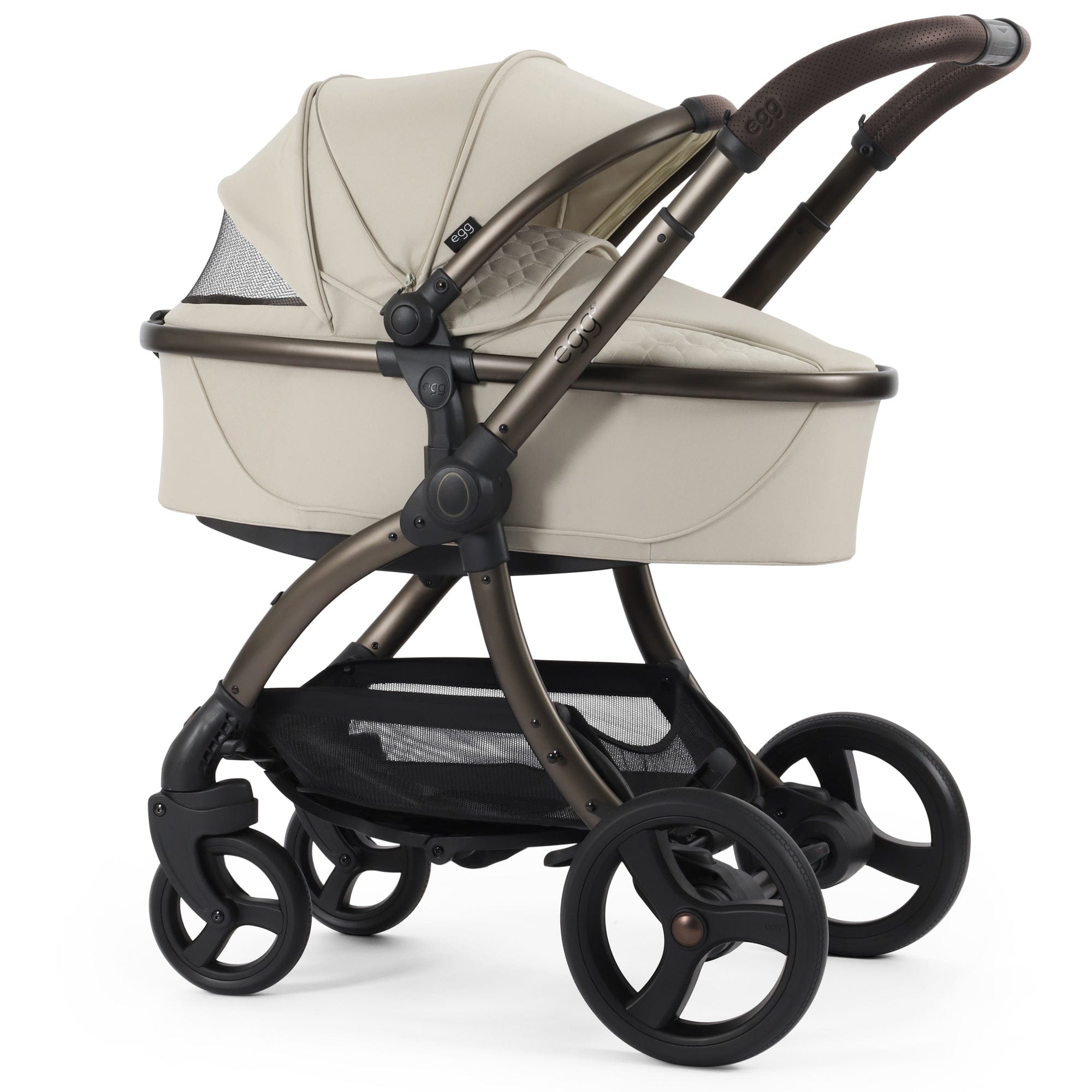 egg baby prams egg3 Pram Bundle - Cashmere 18102-CAS