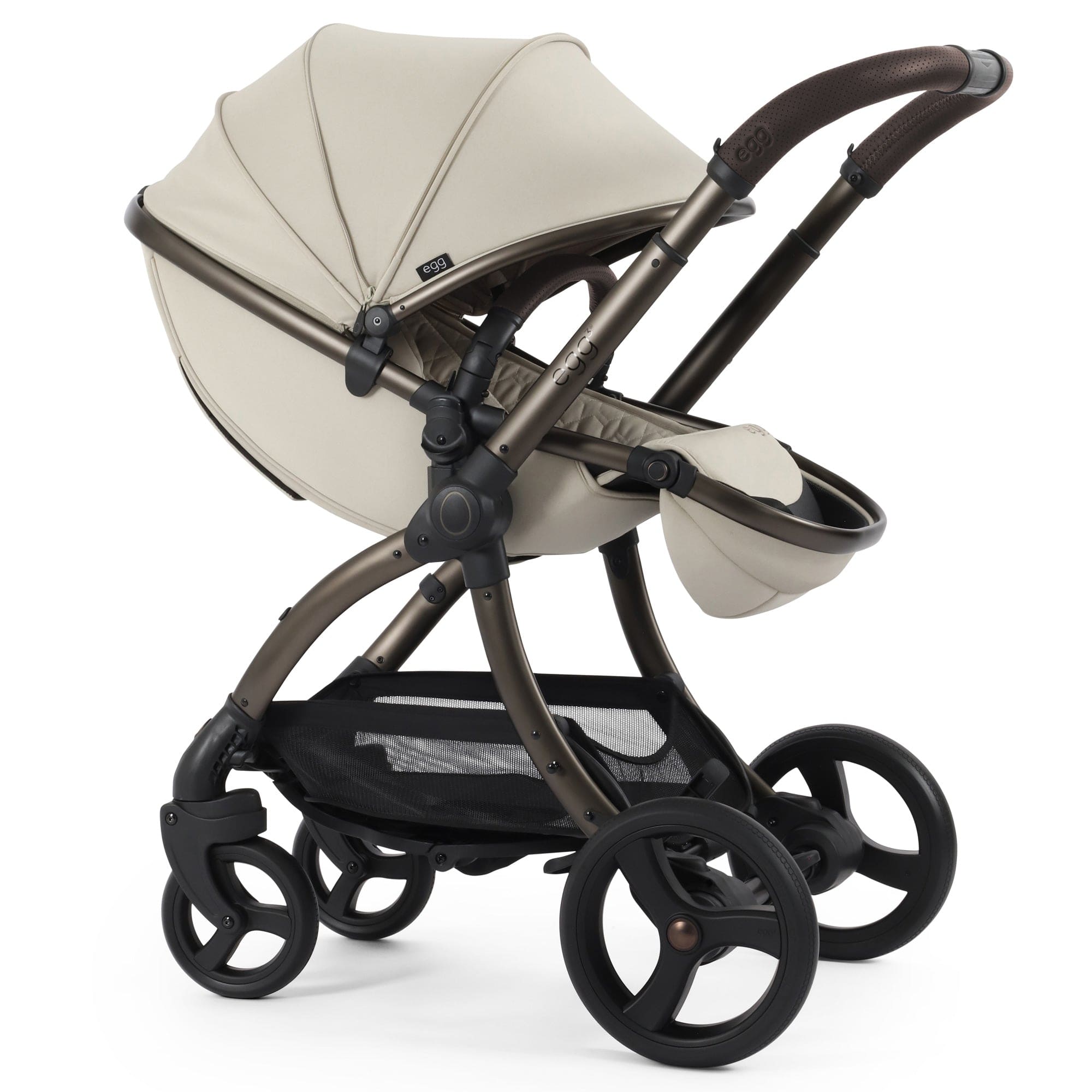 egg baby prams egg3 Pram Bundle - Cashmere 18102-CAS