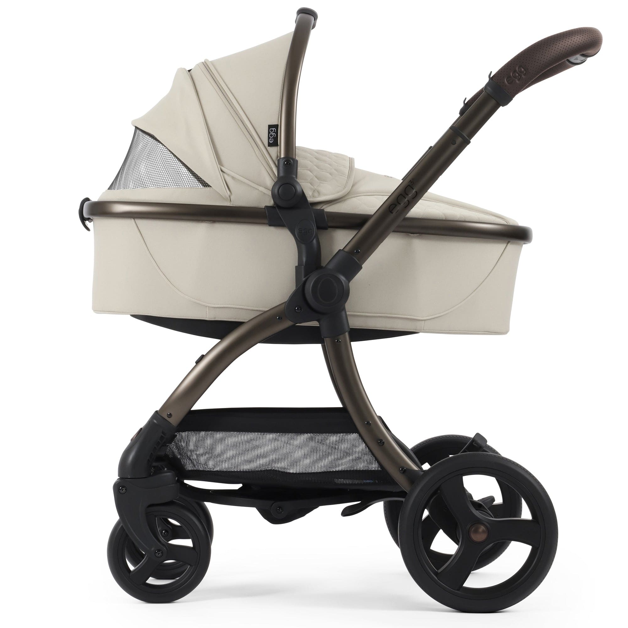 egg baby prams egg3 Pram Bundle - Cashmere 18102-CAS