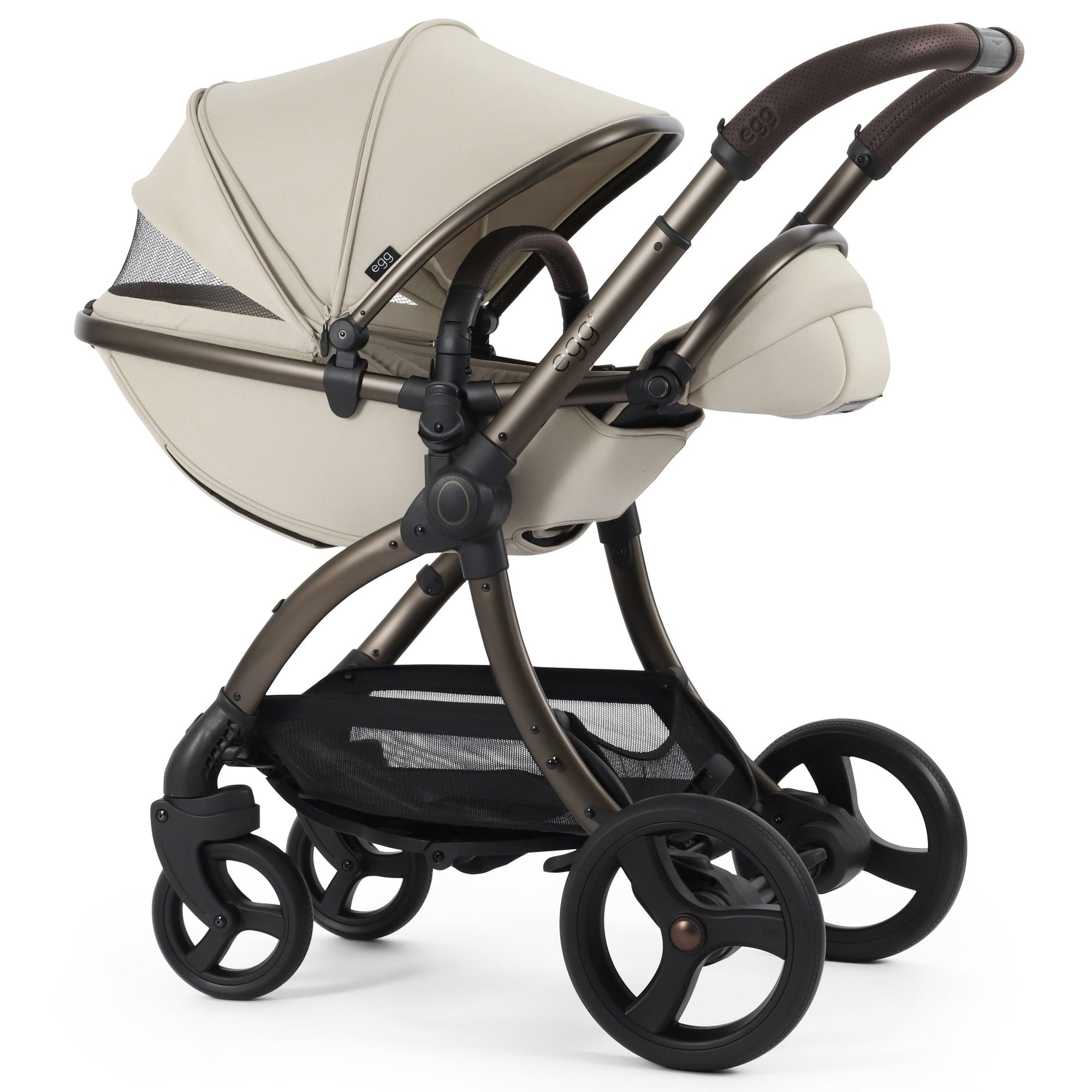 egg baby prams egg3 Pram Bundle - Cashmere 18102-CAS