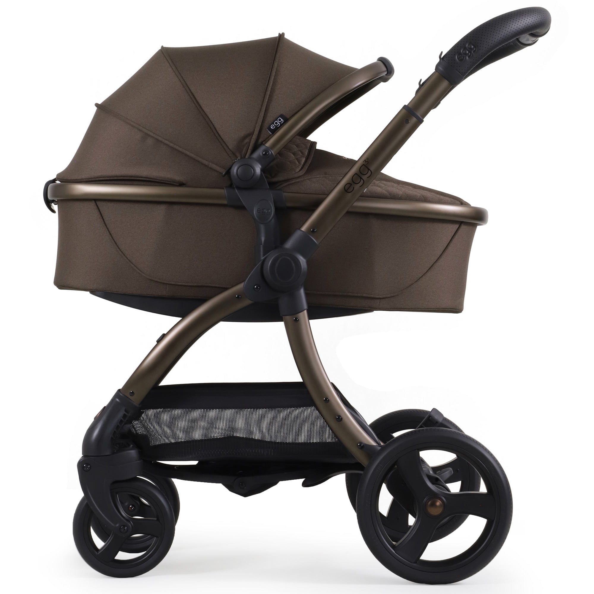 egg baby prams egg3 Pram Bundle - Chocolate Velvet 18106-CHV