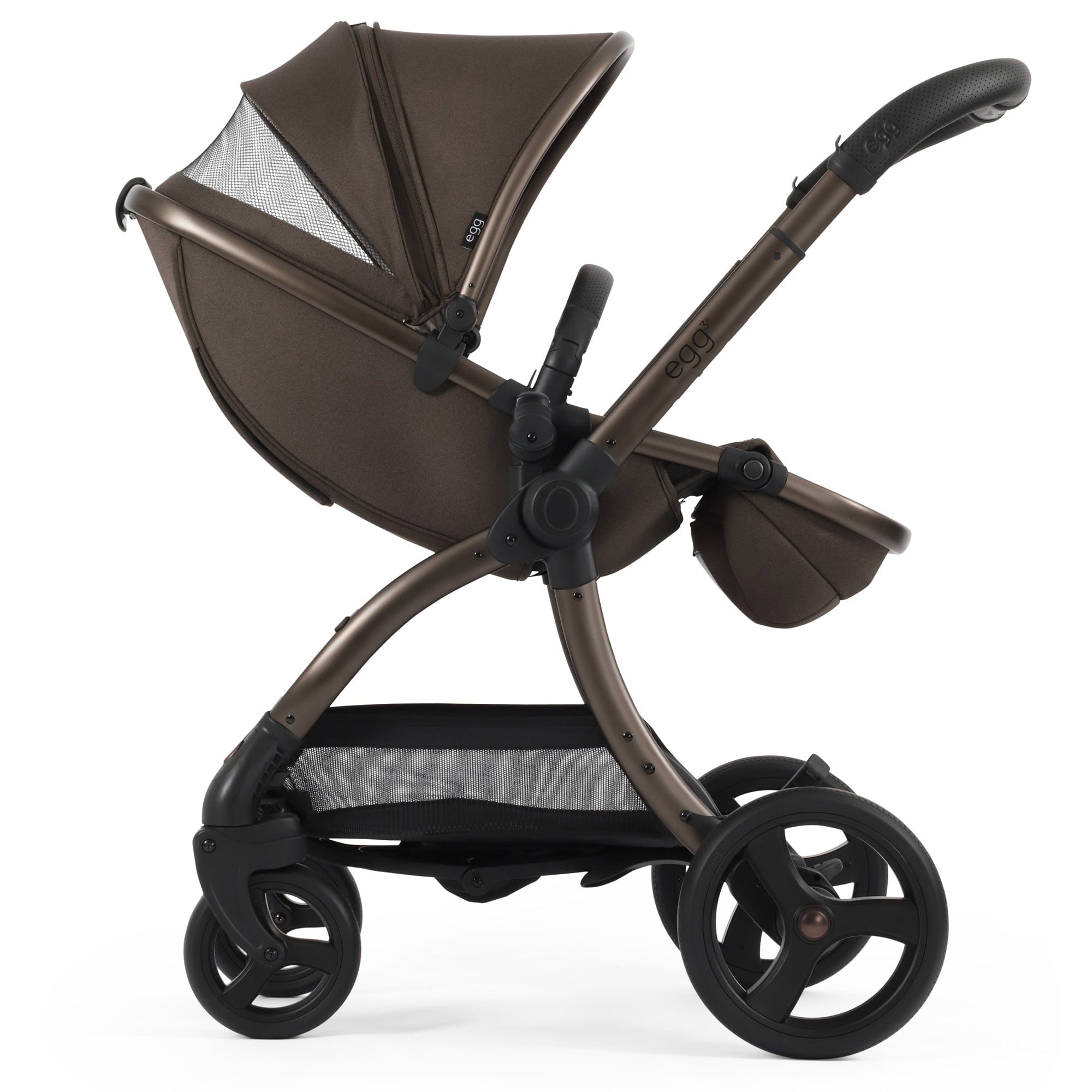 egg baby prams egg3 Pram Bundle - Chocolate Velvet 18106-CHV