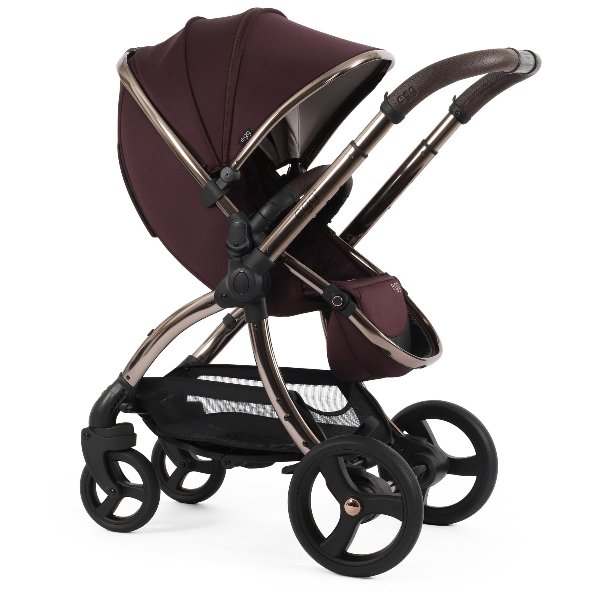 egg baby prams egg3 Pram Bundle - Mulberry 18103-MUL