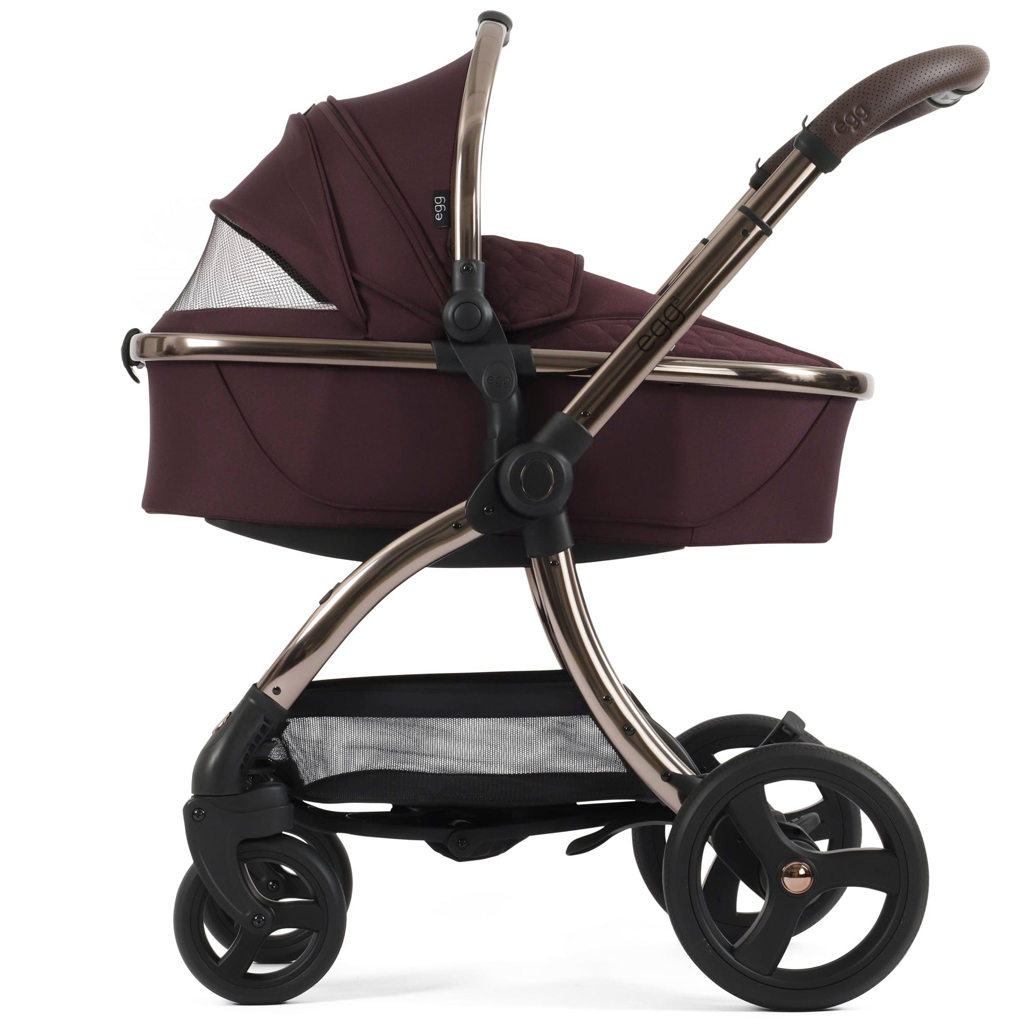 egg baby prams egg3 Pram Bundle - Mulberry 18103-MUL