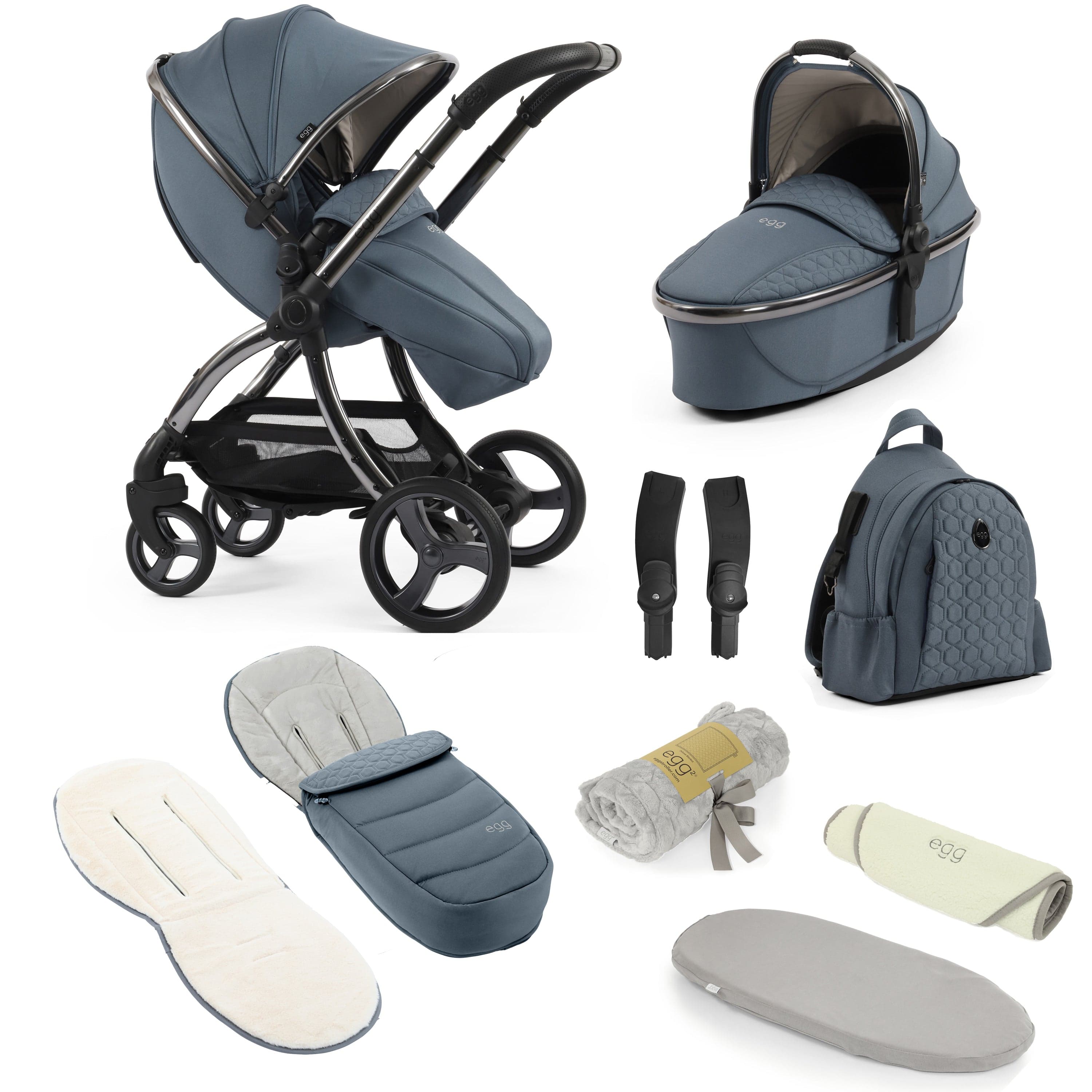 egg baby prams egg3 Snuggle Package - Topaz 18100-SNUG-TOP