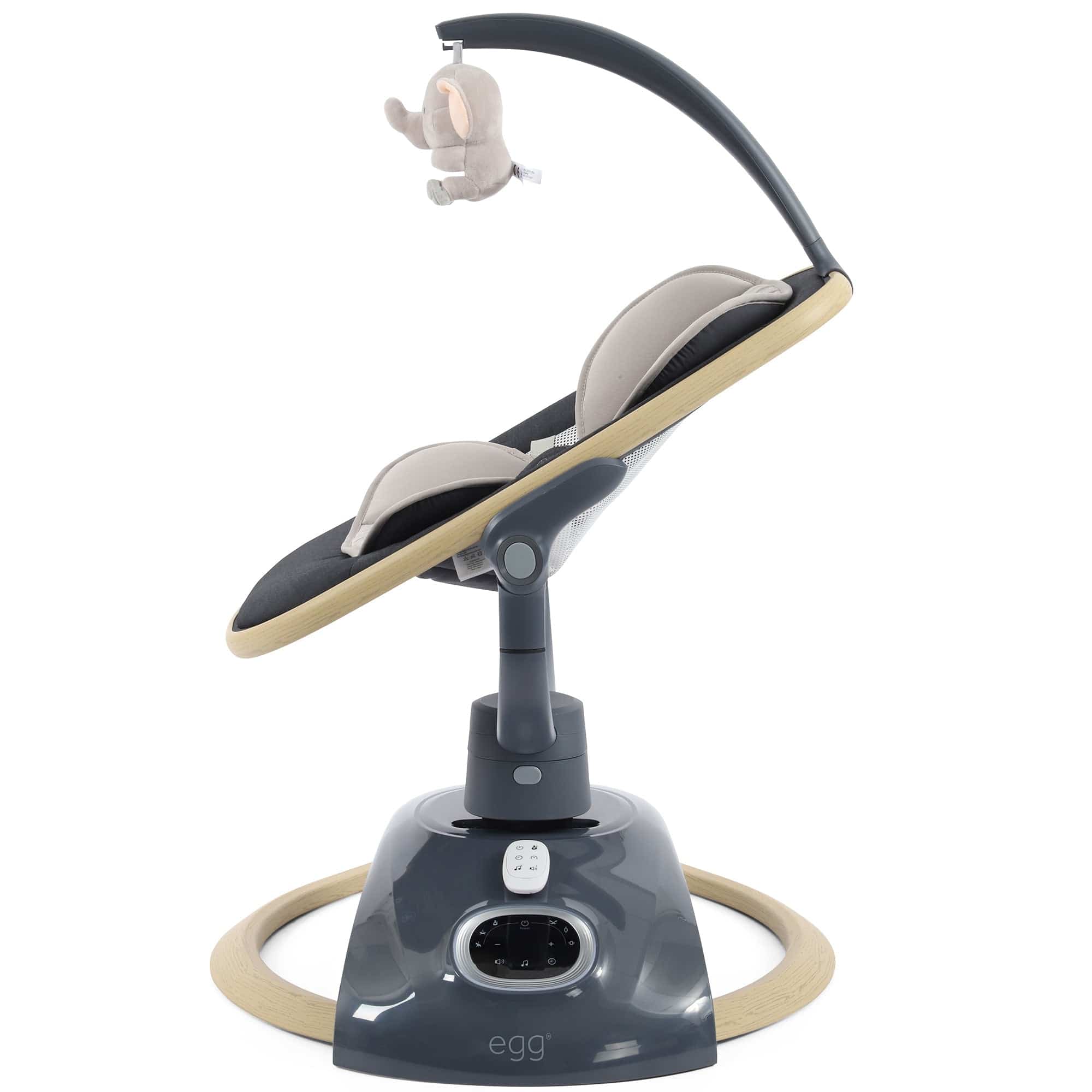 egg rocking bouncing cradles egg Smart Motion Rocker - Carbonite EMRCR