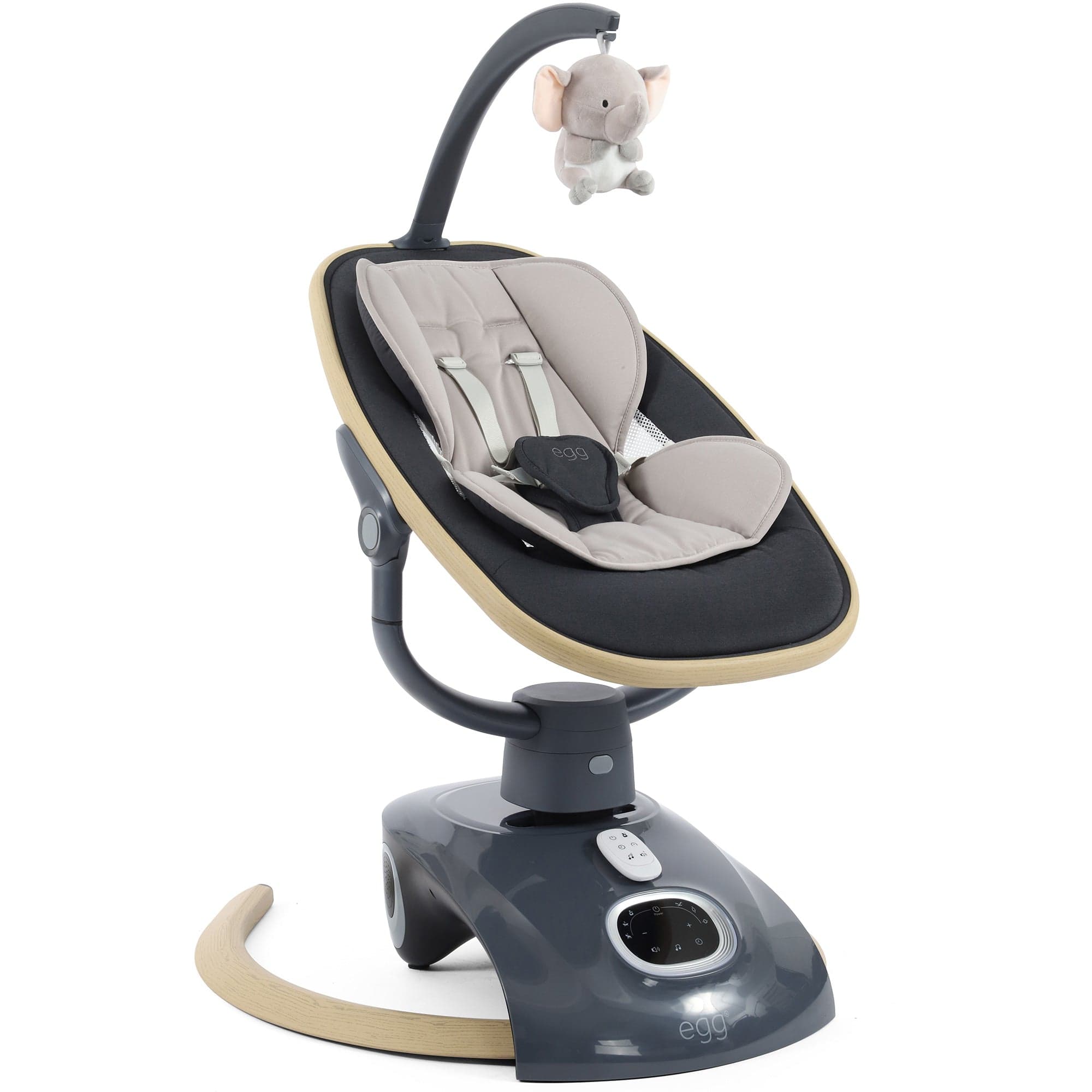 egg rocking bouncing cradles egg Smart Motion Rocker - Carbonite EMRCR