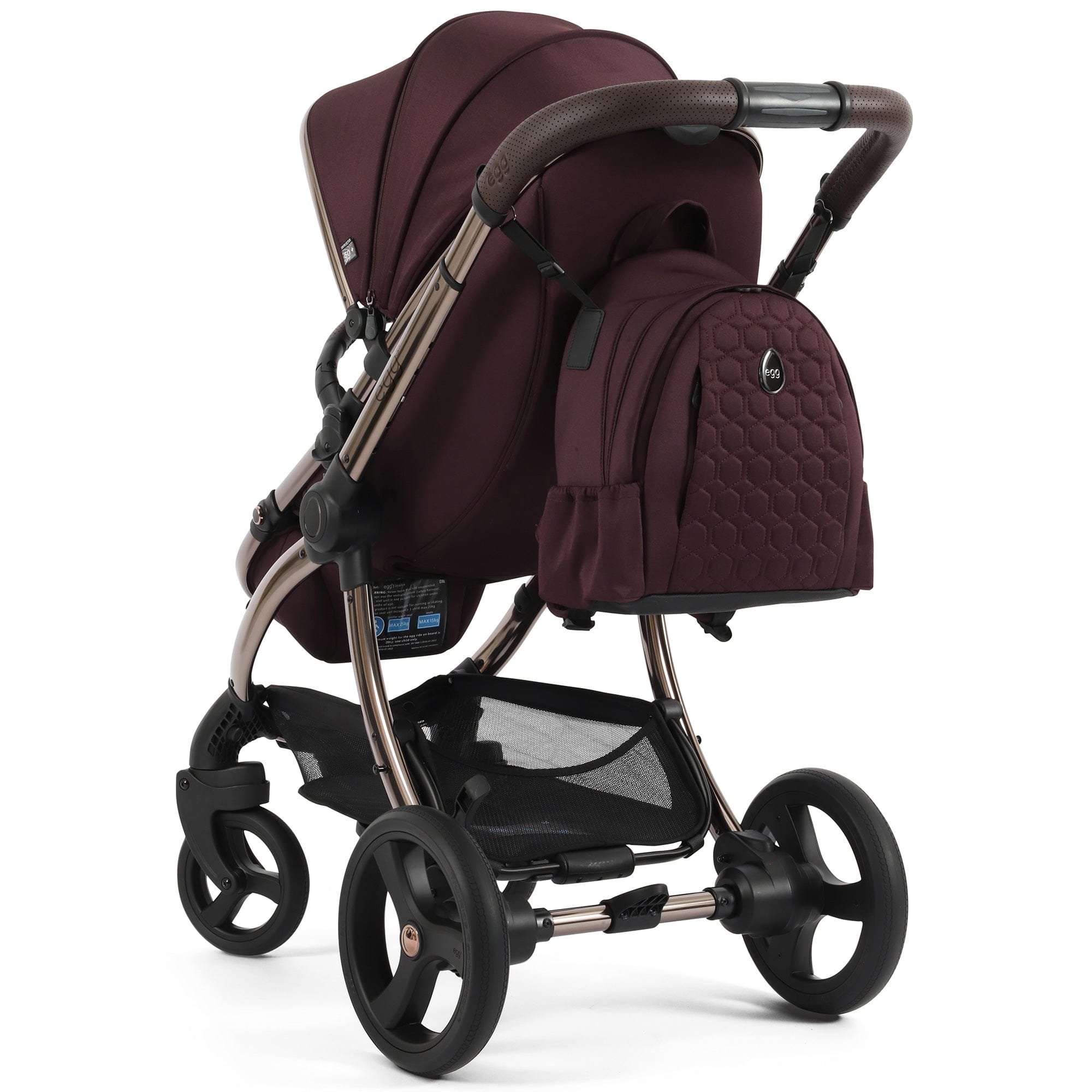 egg travel systems egg3 Luxury Travel System Bundle - Mulberry