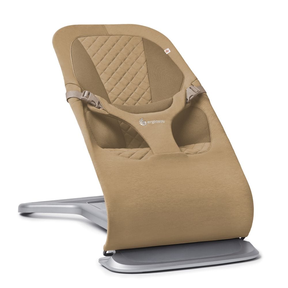 Ergobaby rocking bouncing cradles ErgoBaby Evolve Bouncer - Camel EVLBNCCAMUK