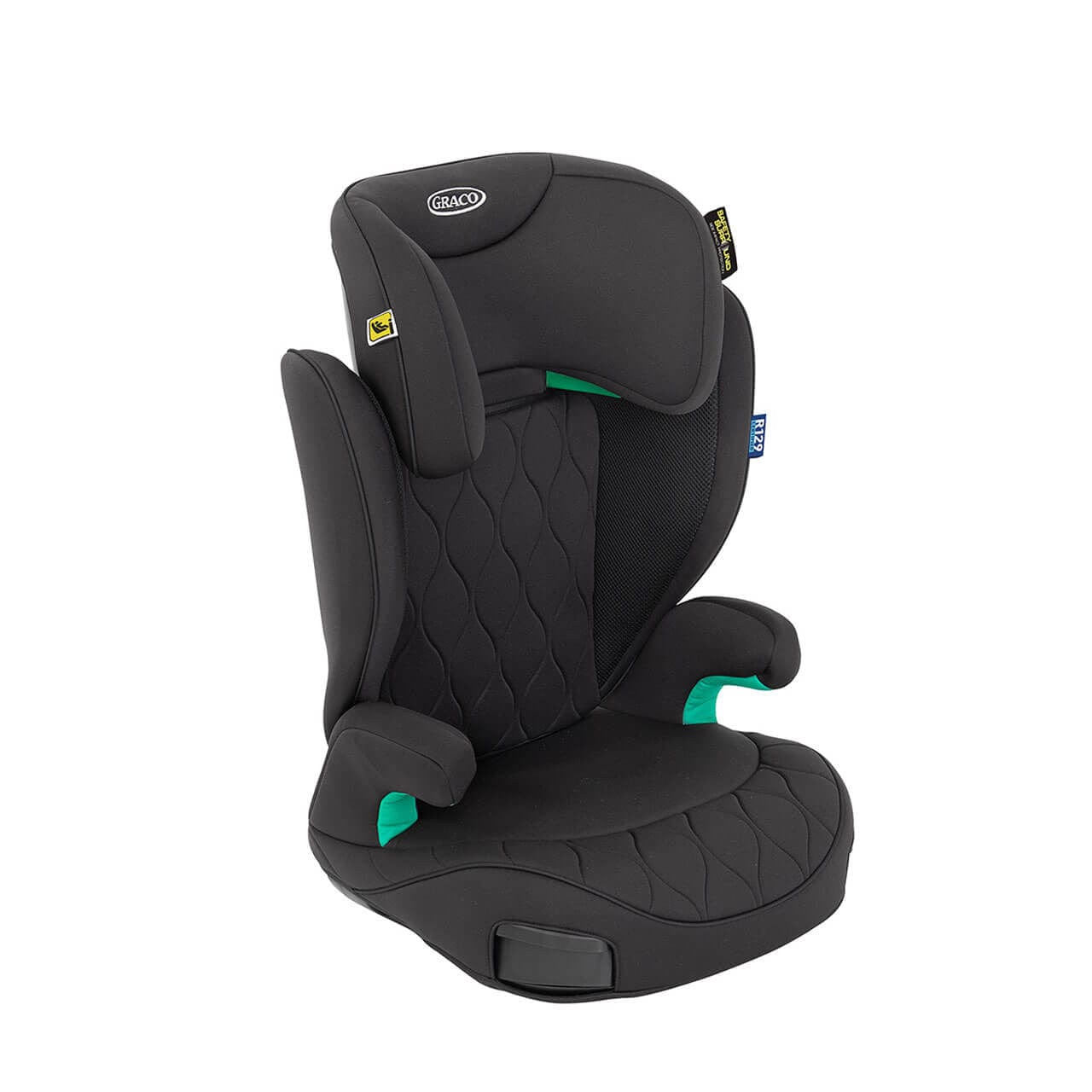 Graco highback booster seats Graco Affix i-Size R129 Isofix Highback Booster - Midnight 8CV999MDNEU