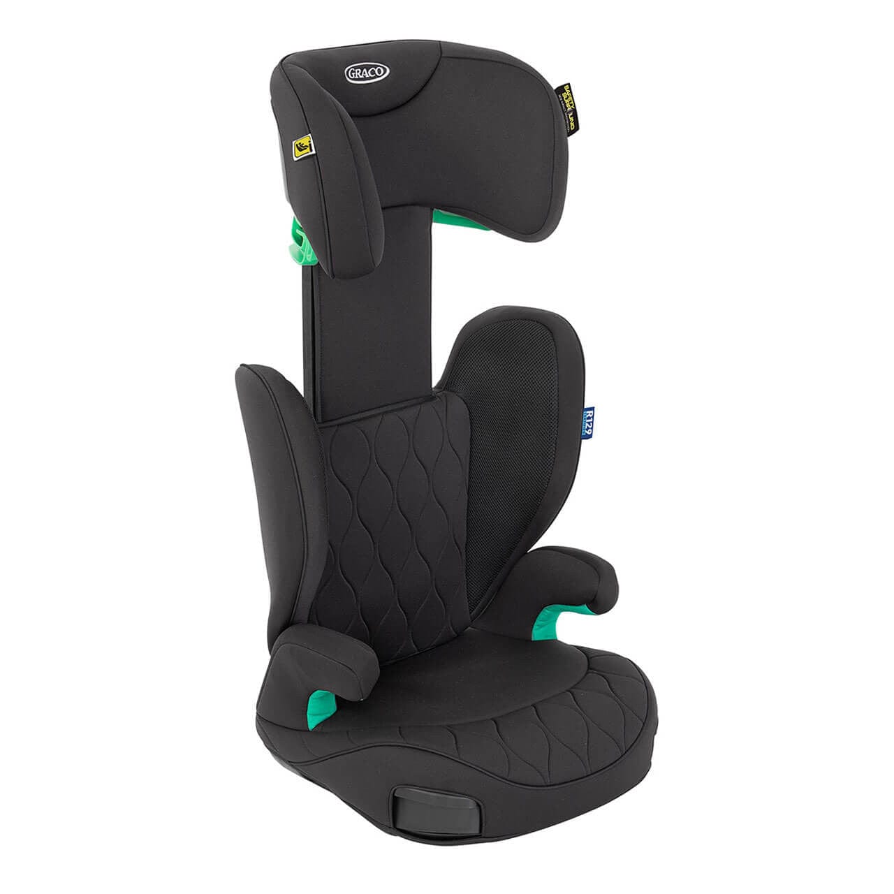 Graco highback booster seats Graco Affix i-Size R129 Isofix Highback Booster - Midnight 8CV999MDNEU