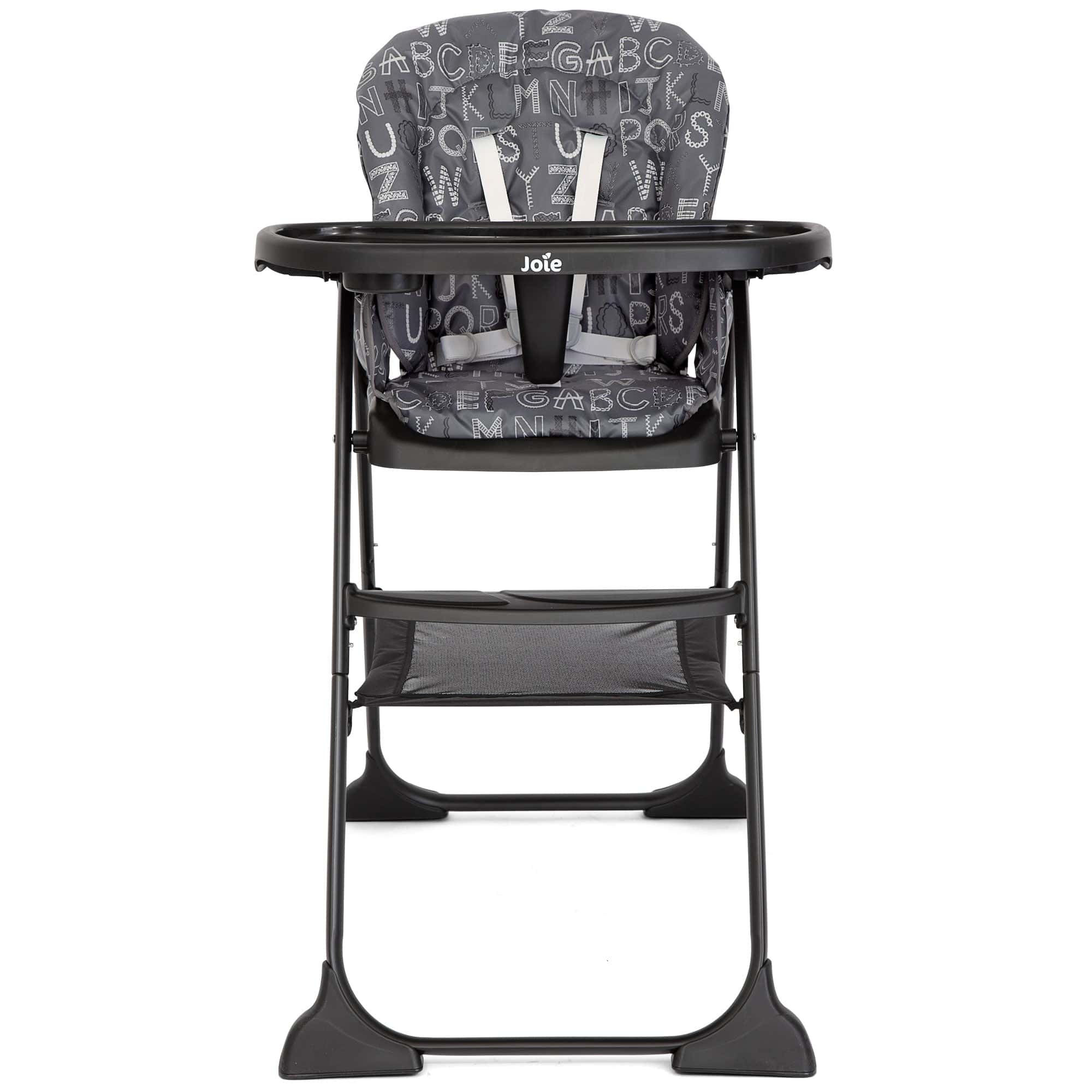 Joie baby highchairs Joie Mimzy Snacker Highchair - ABC Charcoal H1127BBACH000