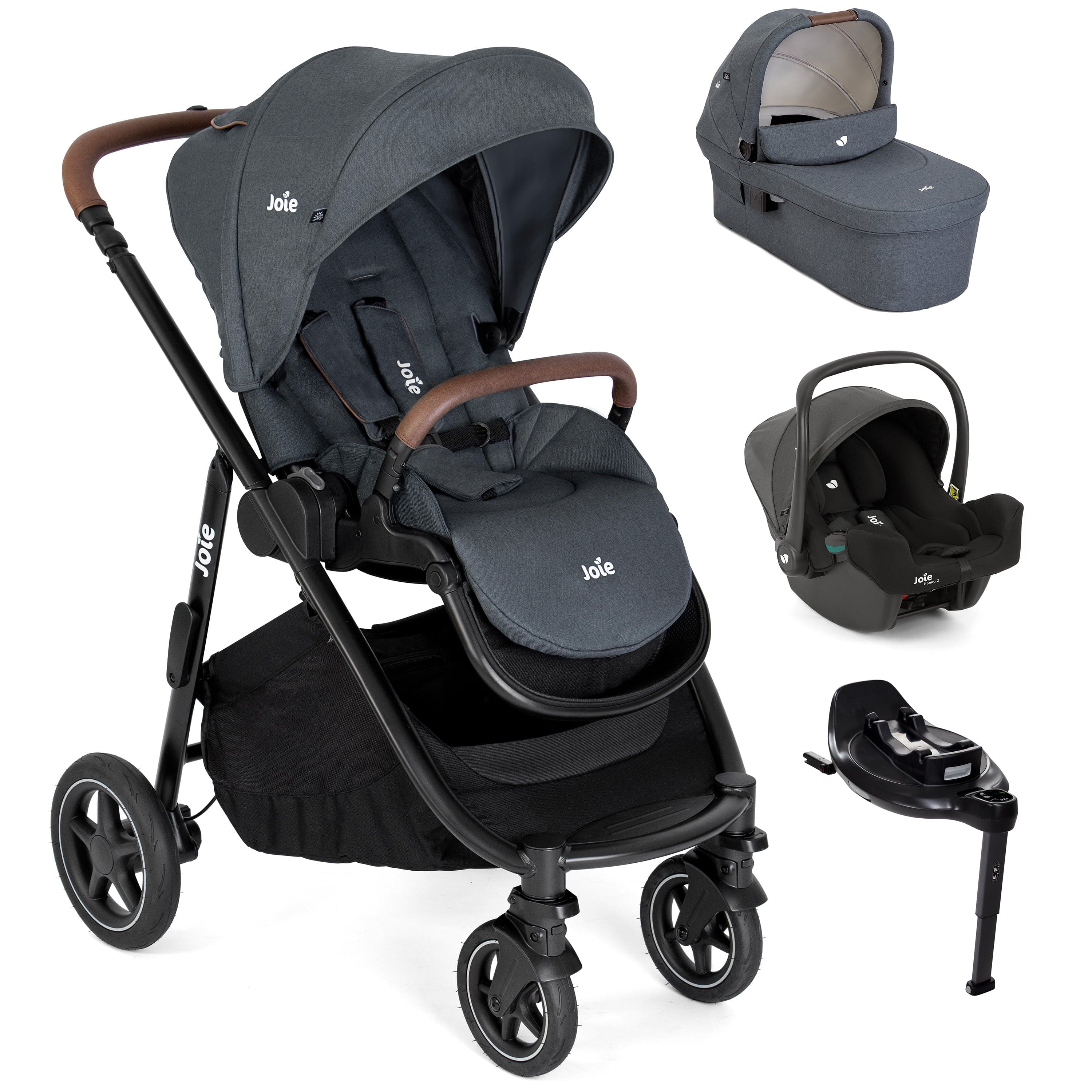 Joie travel systems Joie Versatrax On The Go Encore Bundle - Moonlight Z2BJVTRX1038UK