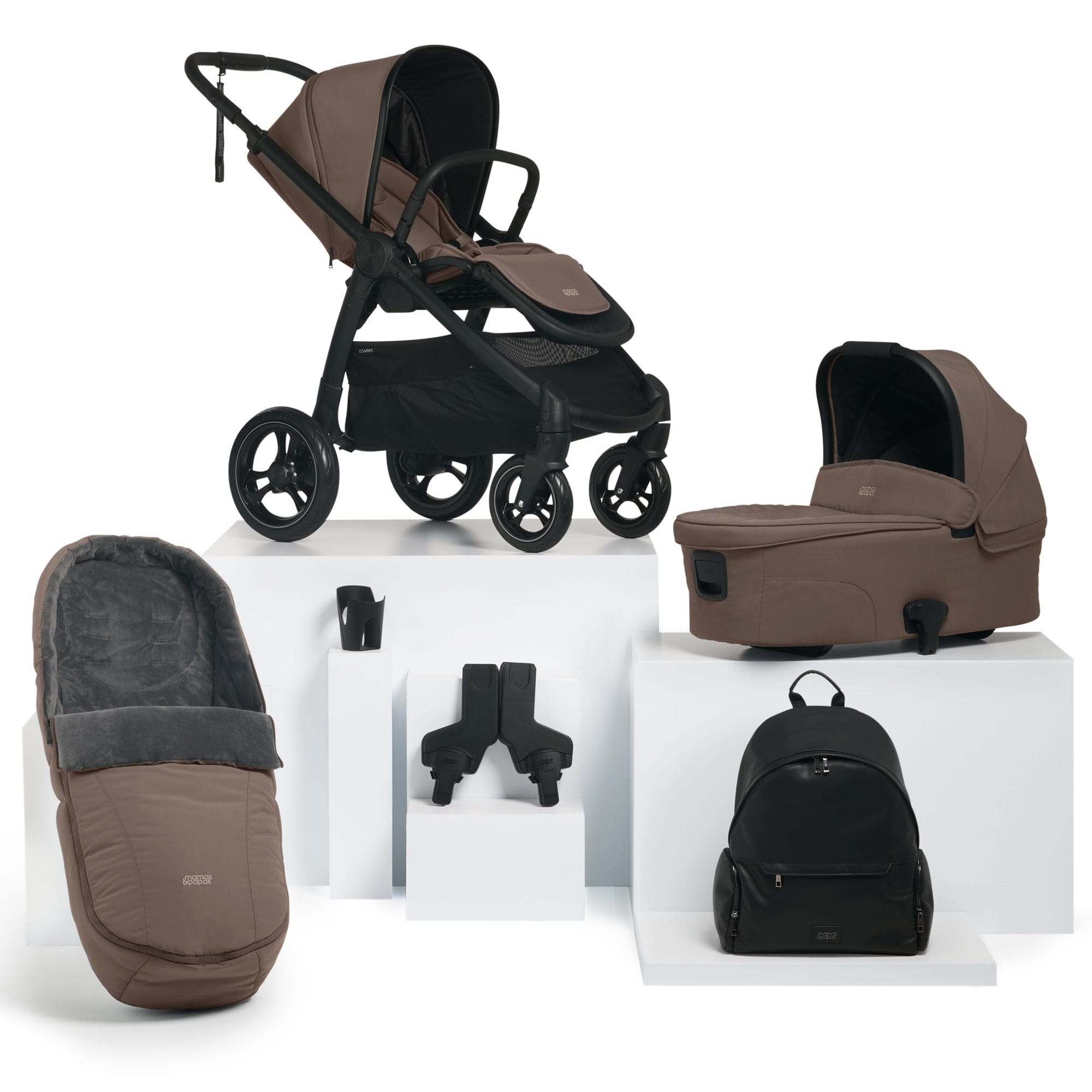 Mamas & Papas baby prams Mamas & Papas Ocarro 6-Piece Essential Kit in Café 5989J0200