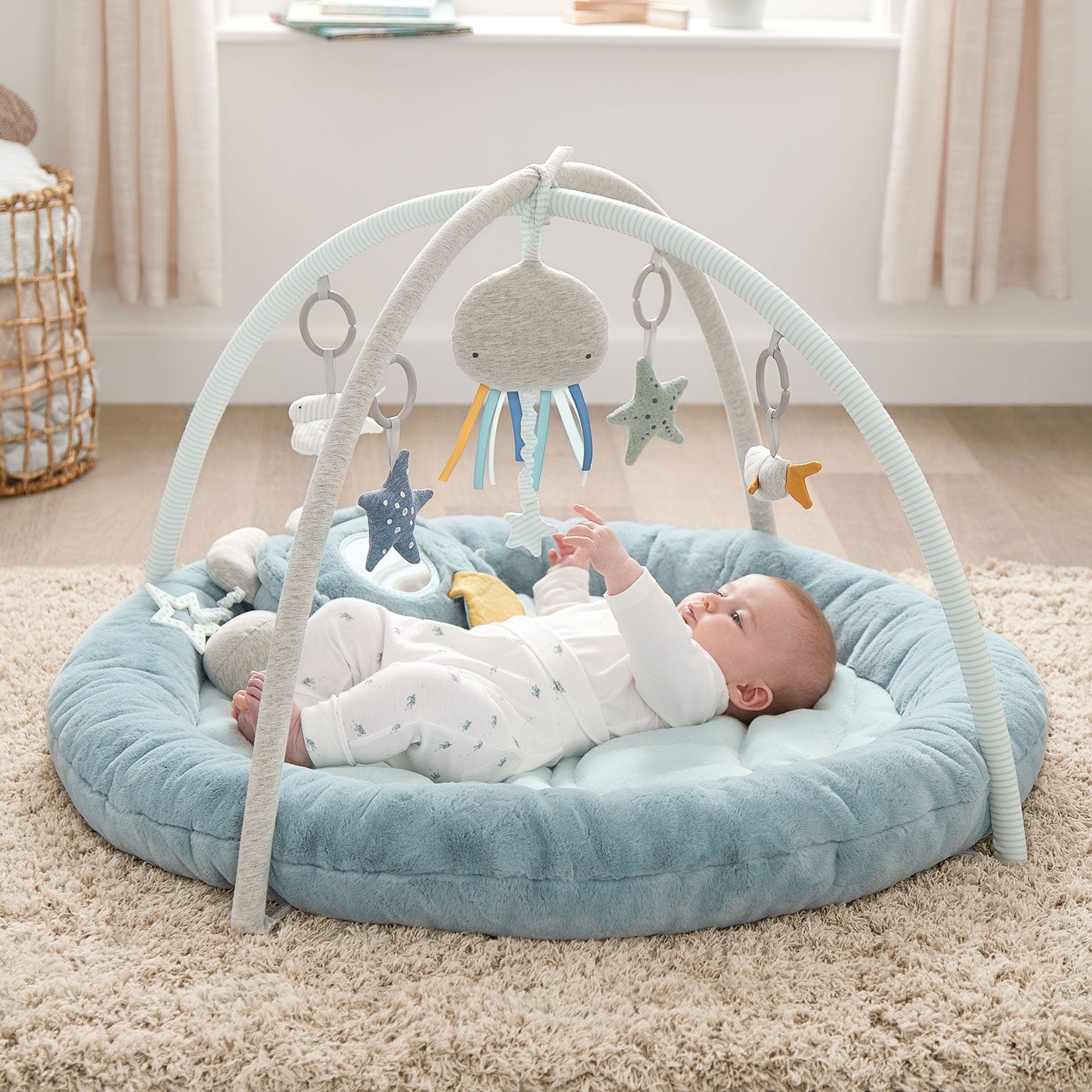 Wooden baby gym hot sale mamas and papas