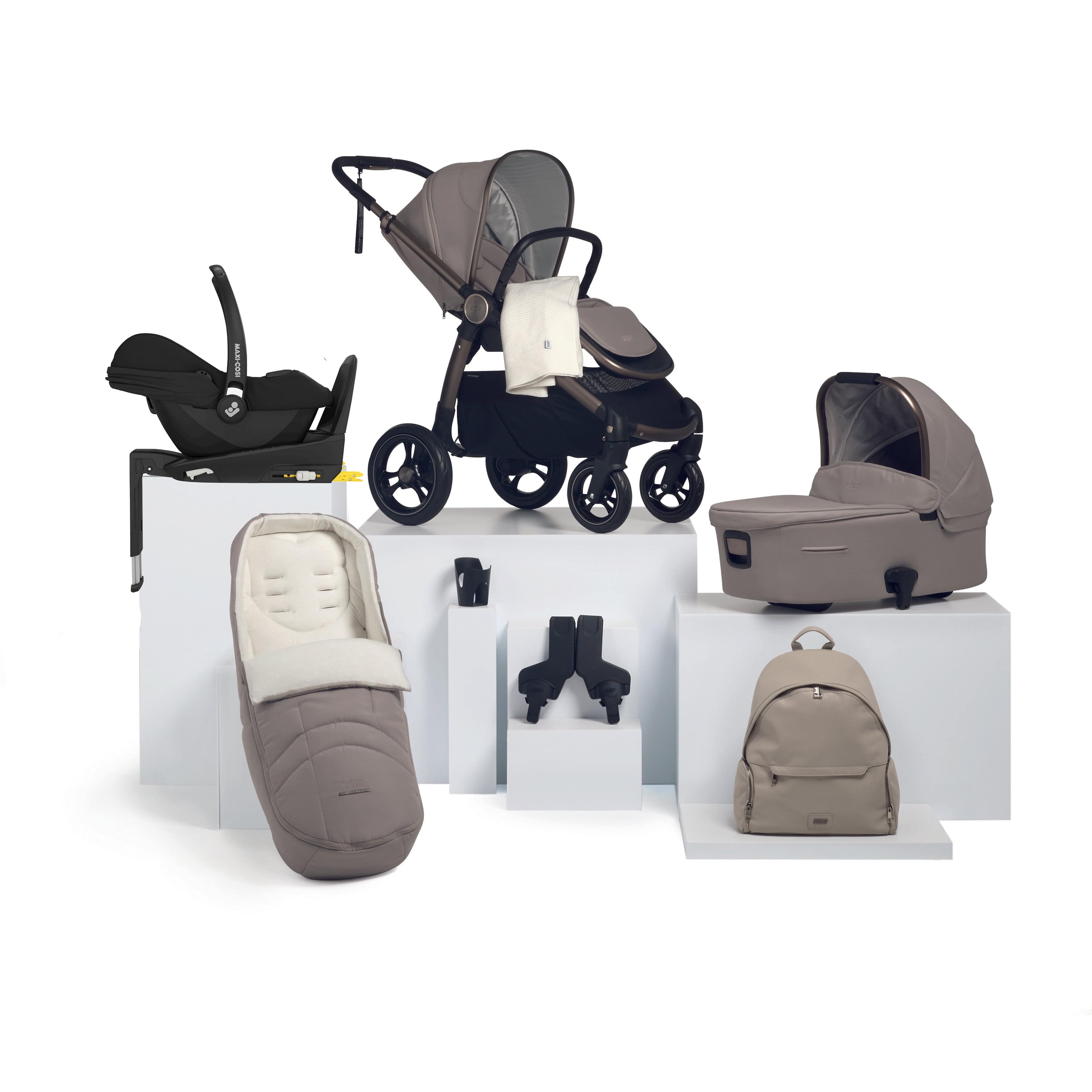 Mamas & Papas travel systems Mamas & Papas Ocarro 9 Piece Maxi-Cosi Travel System in Studio 14924-STU