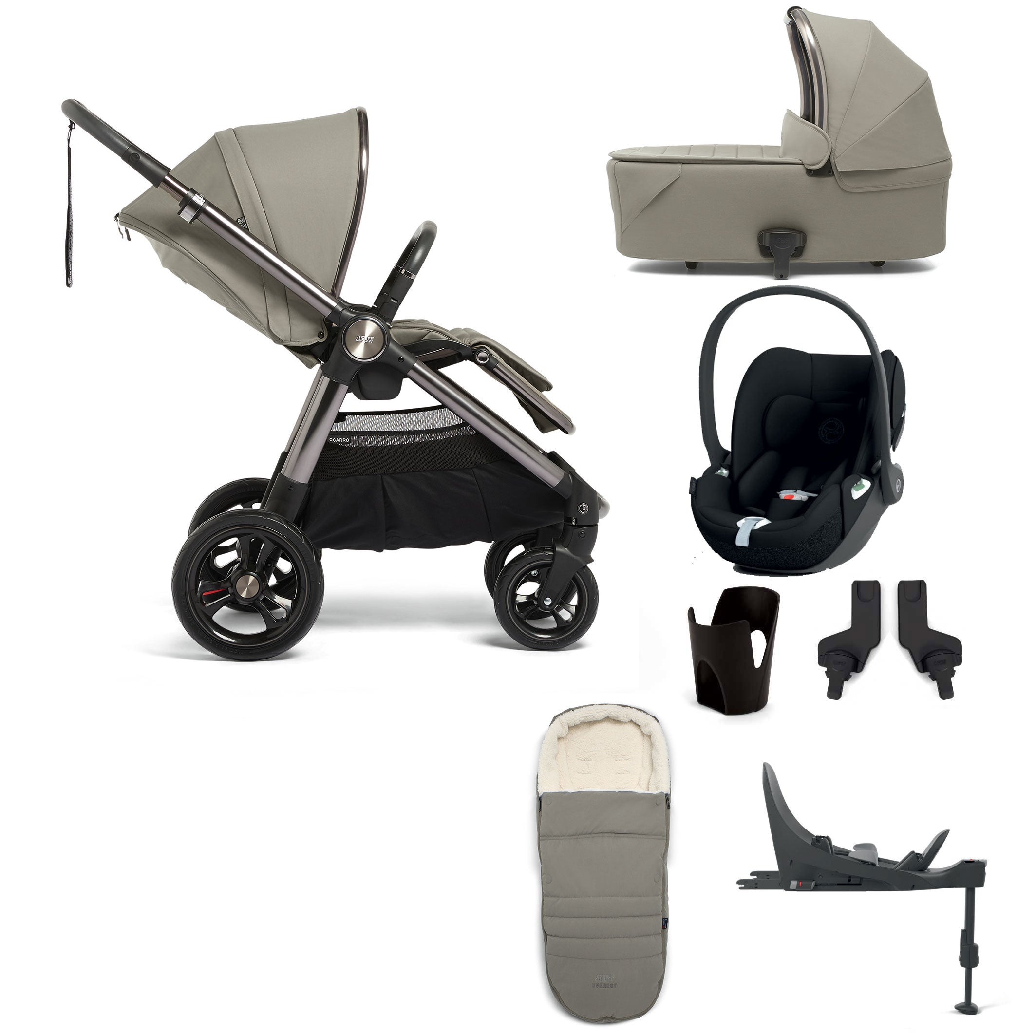 Mamas & Papas Ocarro 8-Piece Complete Cloud T Kit - Everest