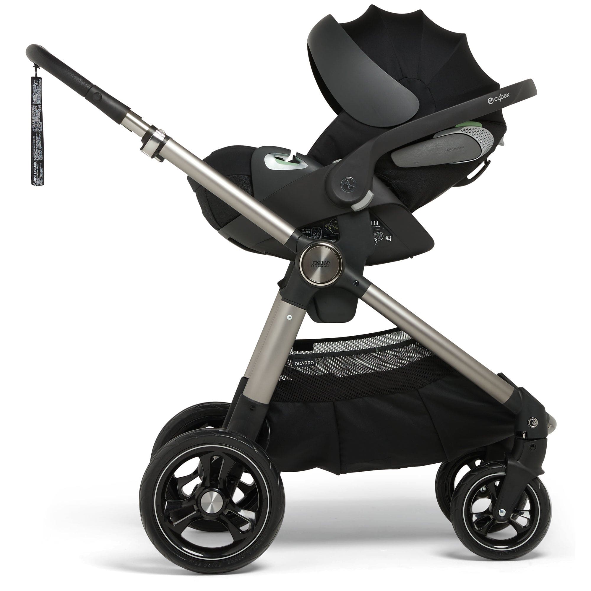 Mamas & Papas travel systems Mamas & Papas Ocarro 8 Piece Cybex Travel System in Graphite