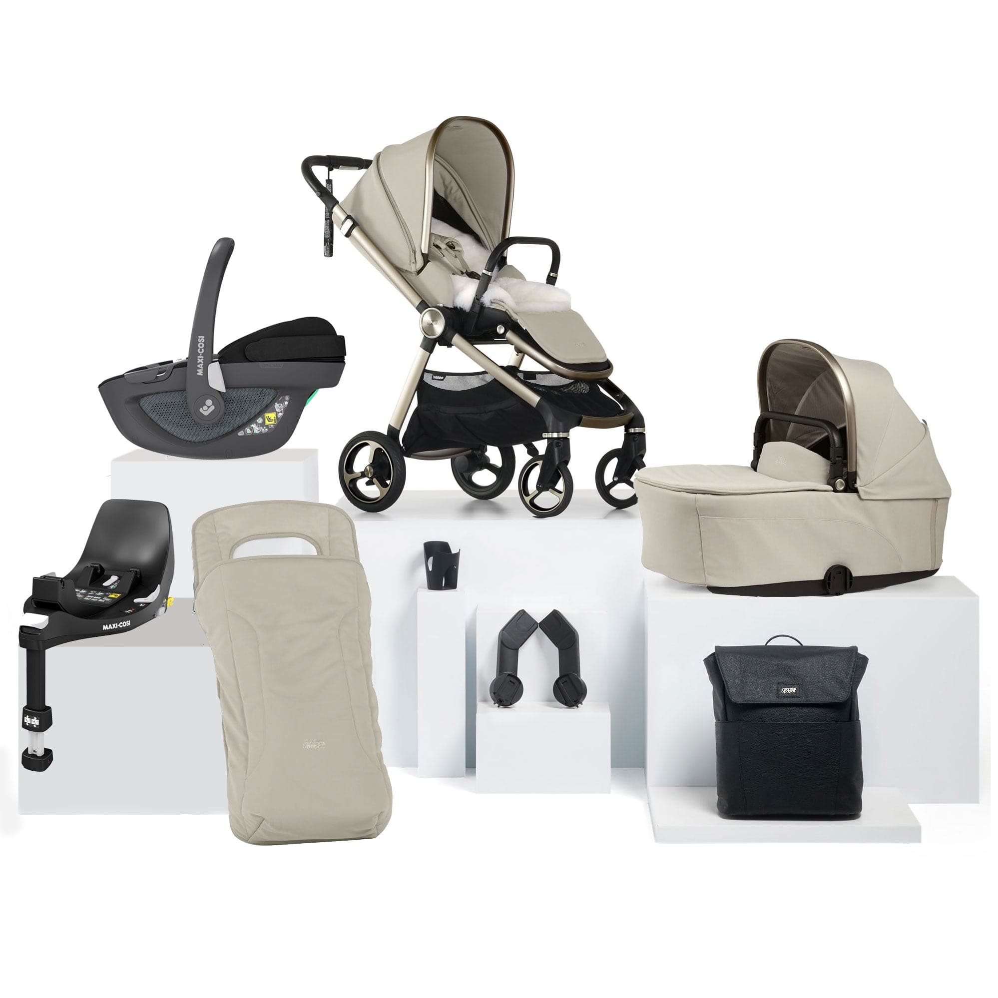 Mamas & Papas travel systems Mamas & Papas Vardo Complete Maxi-Cosi Bundle - Shell 17424-VAR-MAX-P360