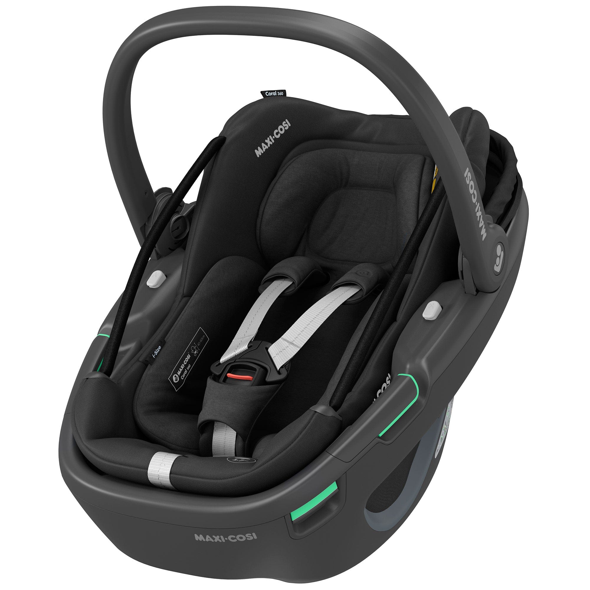 Maxi Cosi Coral 360 Family Fix 360 Base Bundle Essential Black