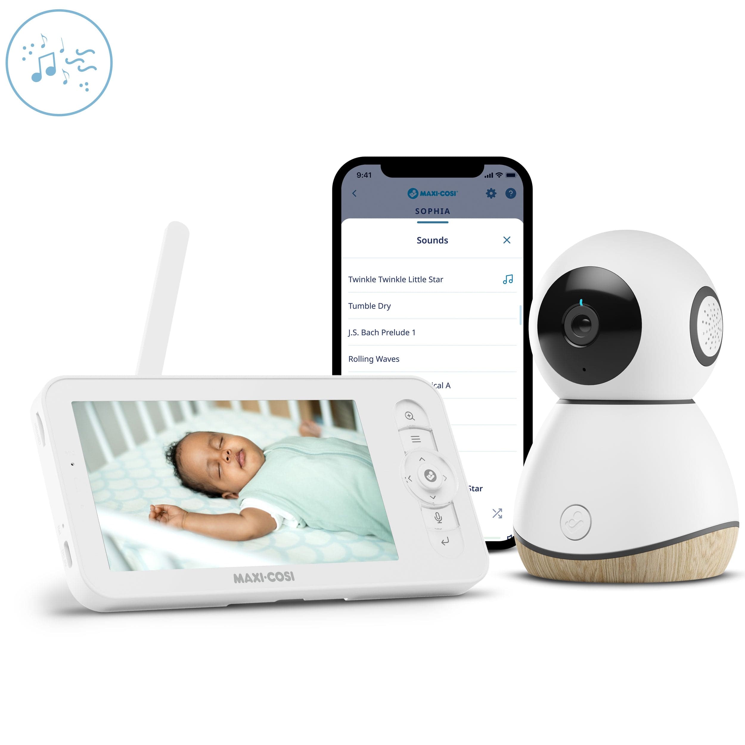 Maxi-Cosi baby monitors Maxi-Cosi Connected Home Ultimate Sleep Bundle 17876-ULT-CON-HOM