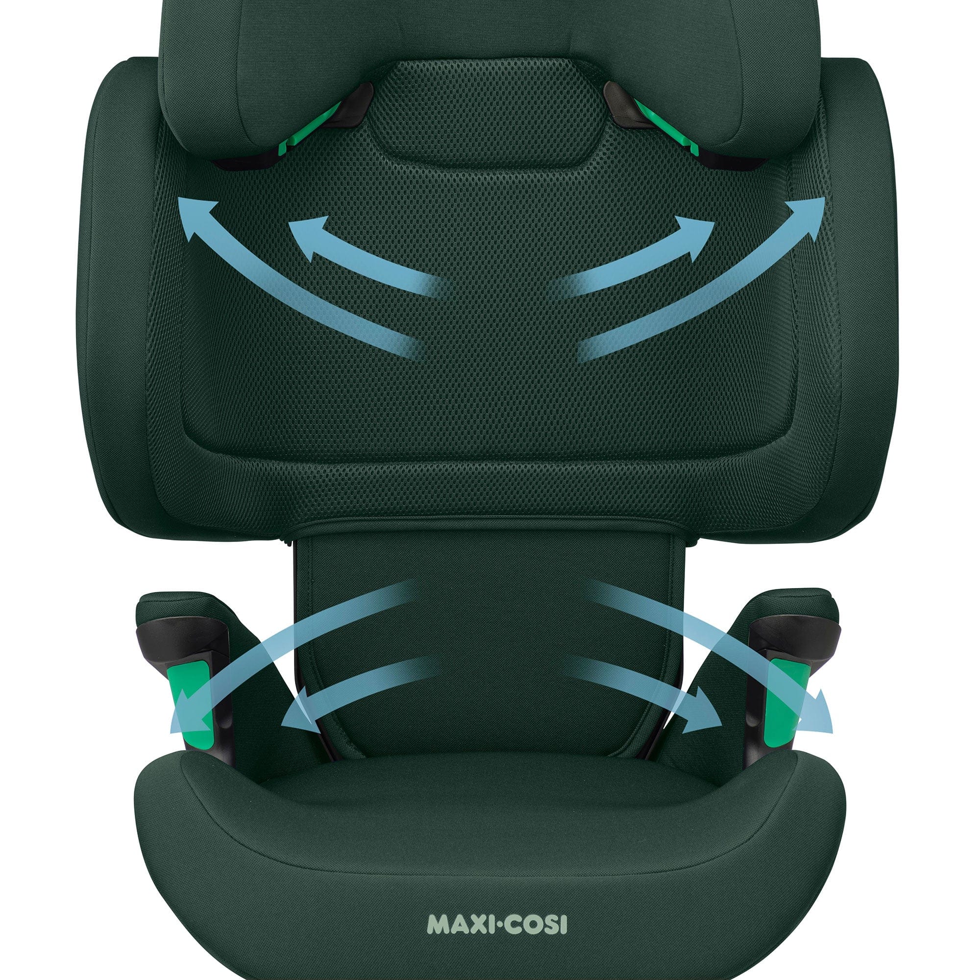 Maxi-Cosi highback booster seats Maxi-Cosi Rodifix R i-Size Car Seat Authentic Green 8760490110