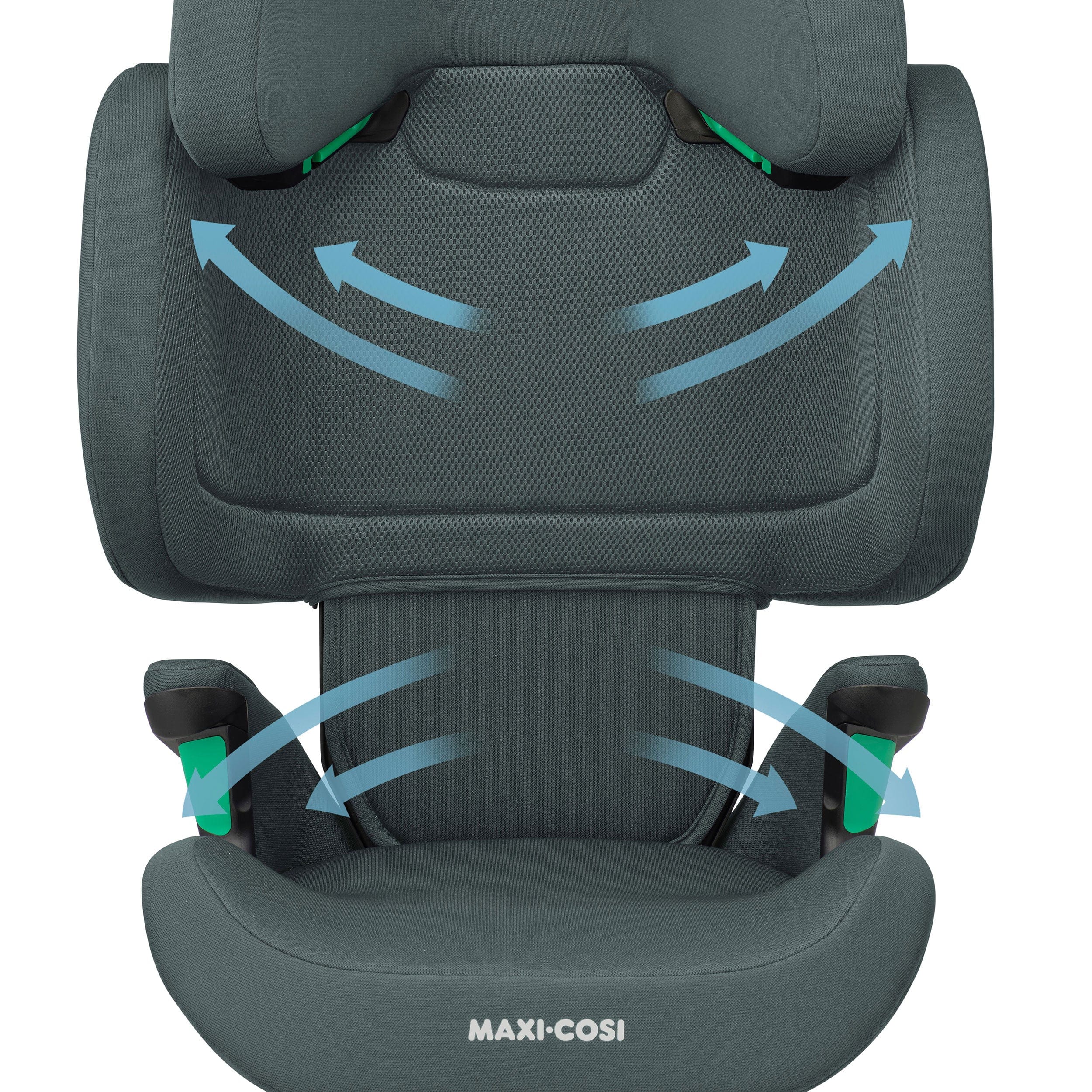 Maxi-Cosi highback booster seats Maxi-Cosi Rodifix R i-Size Car Seat Authentic Graphite 8760550110