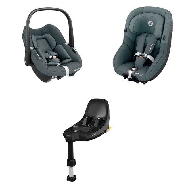 Maxi-Cosi i-Size car seats Maxi-Cosi Pebble S & Pearl S Car Seat Bundle - Tonal Graphite 8635106110-2