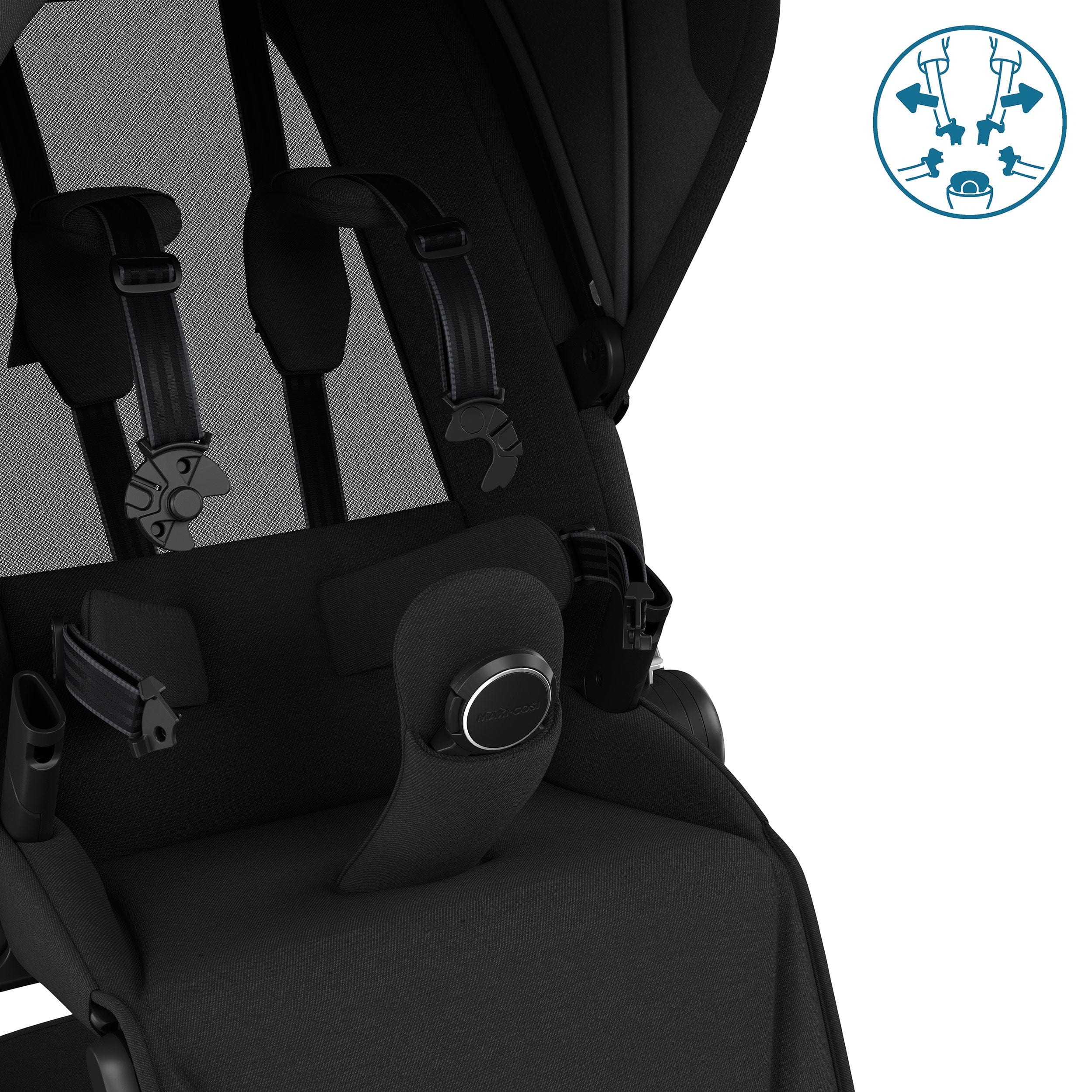 Maxi-Cosi travel systems Maxi-Cosi FAME Travel System in Twillic Black KF63200000