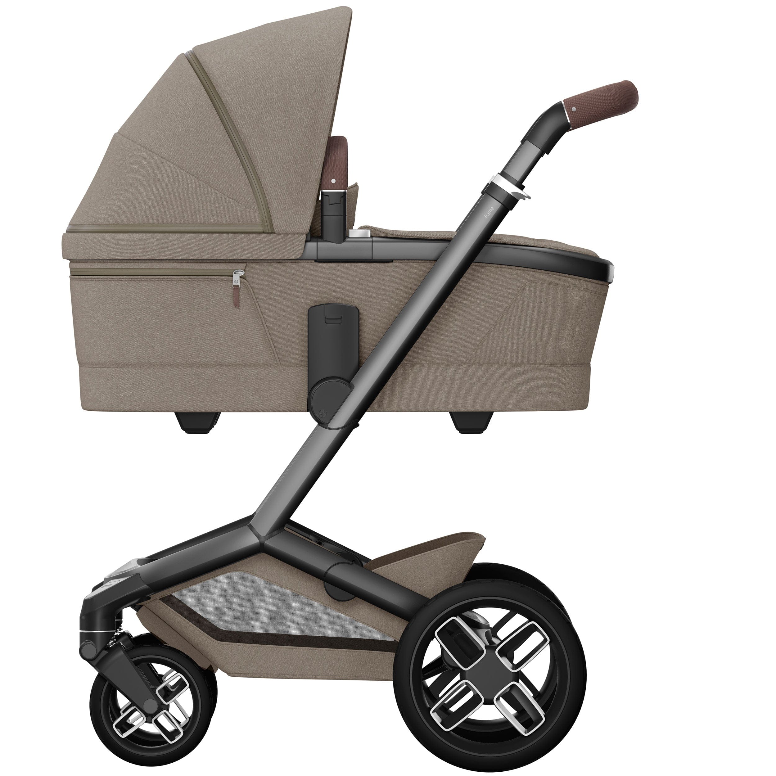 Maxi-Cosi travel systems Maxi-Cosi FAME Travel System in Twillic Truffle (Black Wheels) KF63300000