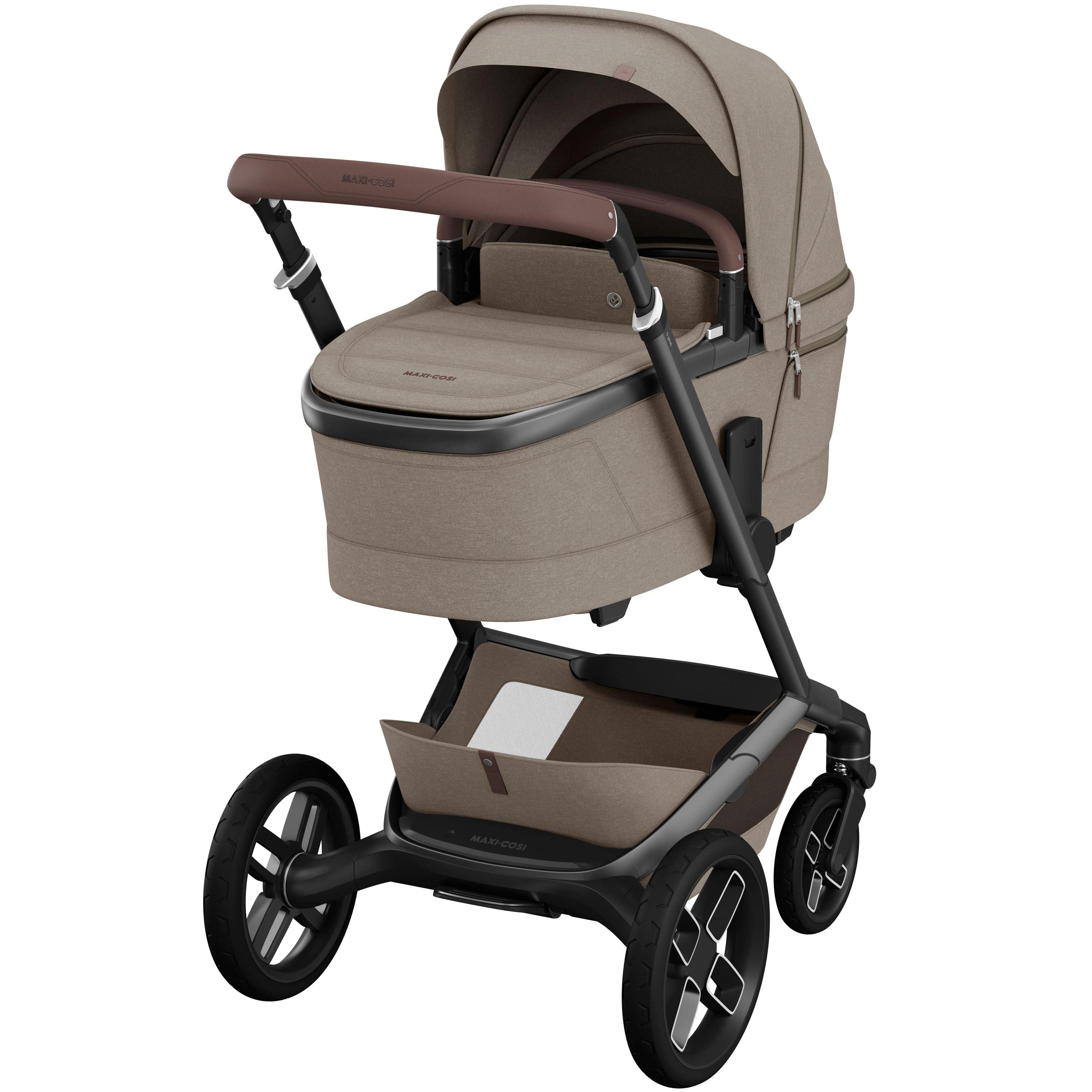 Maxi-Cosi travel systems Maxi-Cosi FAME Travel System in Twillic Truffle (Black Wheels) KF63300000