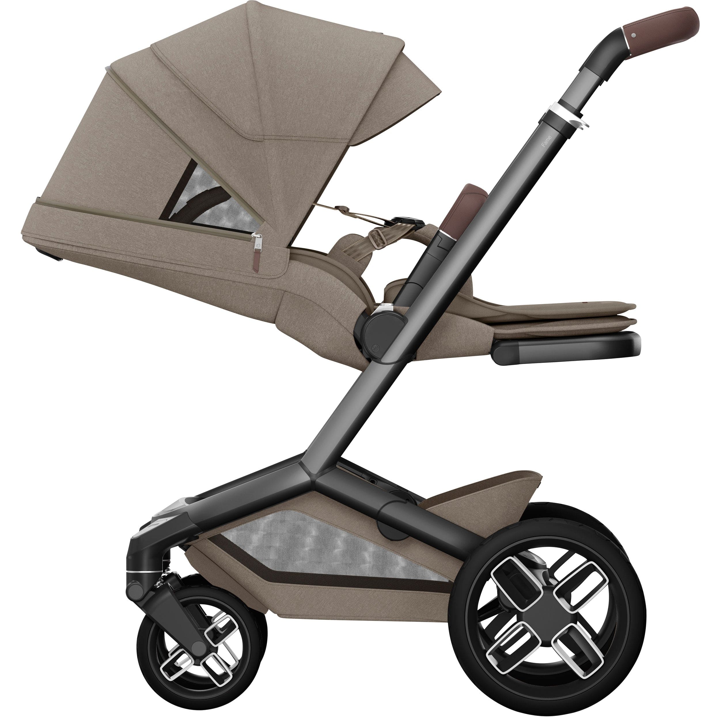 Maxi-Cosi travel systems Maxi-Cosi FAME Travel System in Twillic Truffle (Black Wheels) KF63300000