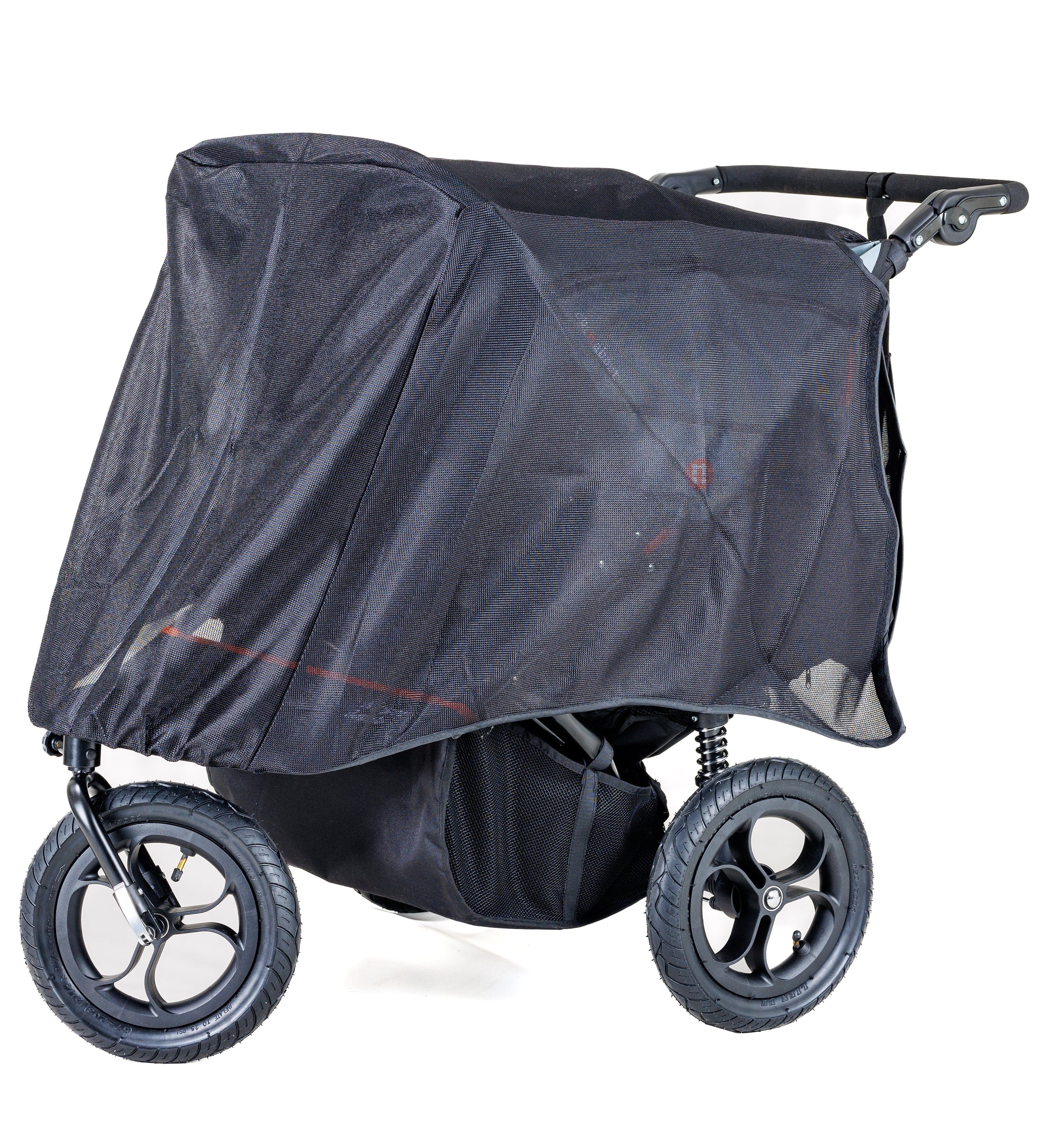 Out n About 3 Wheeler Pushchair Bundles Out n About Nipper Double Twin Ultimate Kit in Rock Salt Grey 15740-DTW-ULT-RSG