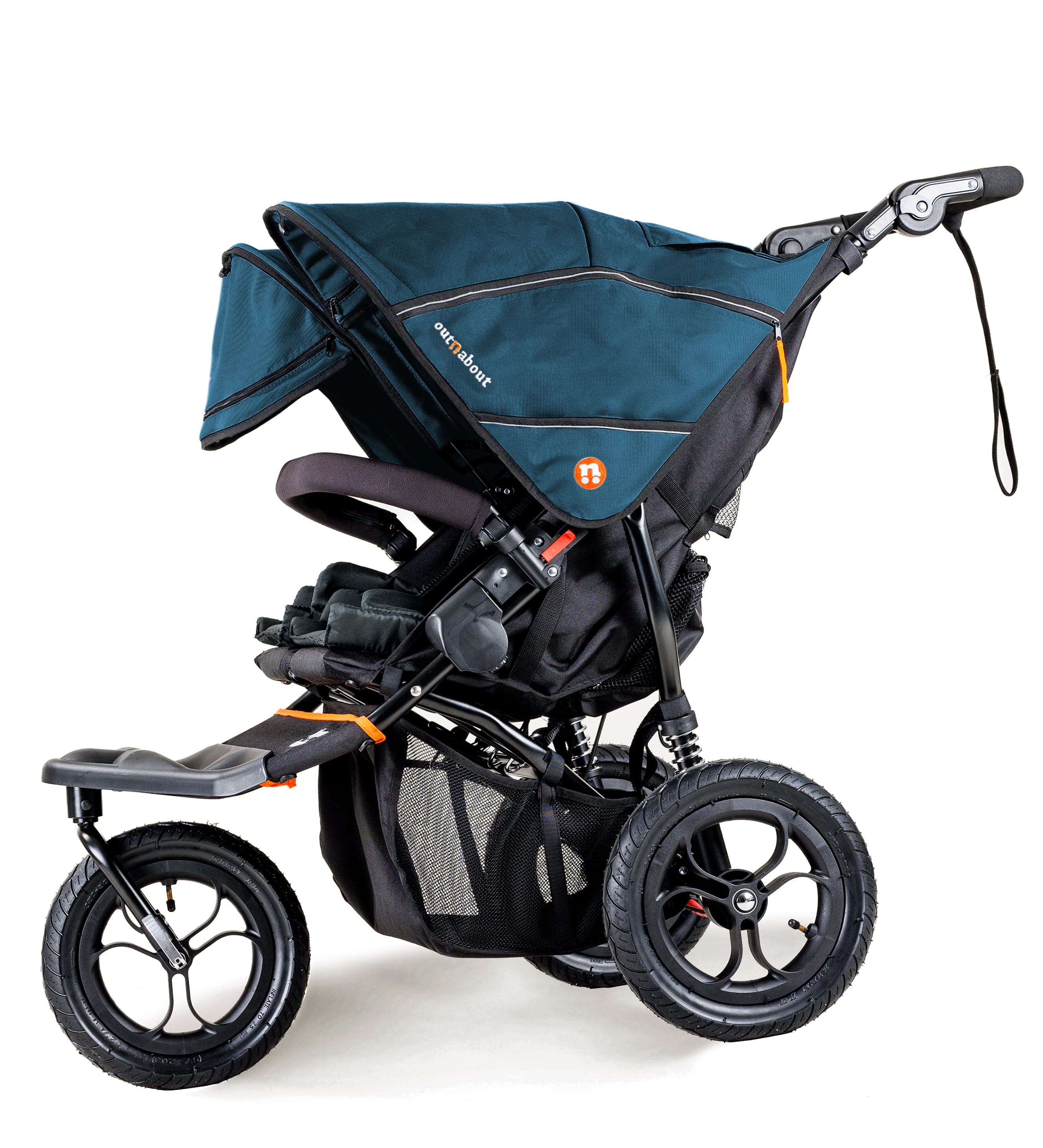 Out n About 3 Wheeler Pushchair Bundles Out n About Nipper Double Twin Ultimate Kit in Highland Blue 15741-DTW-ULT-BLU