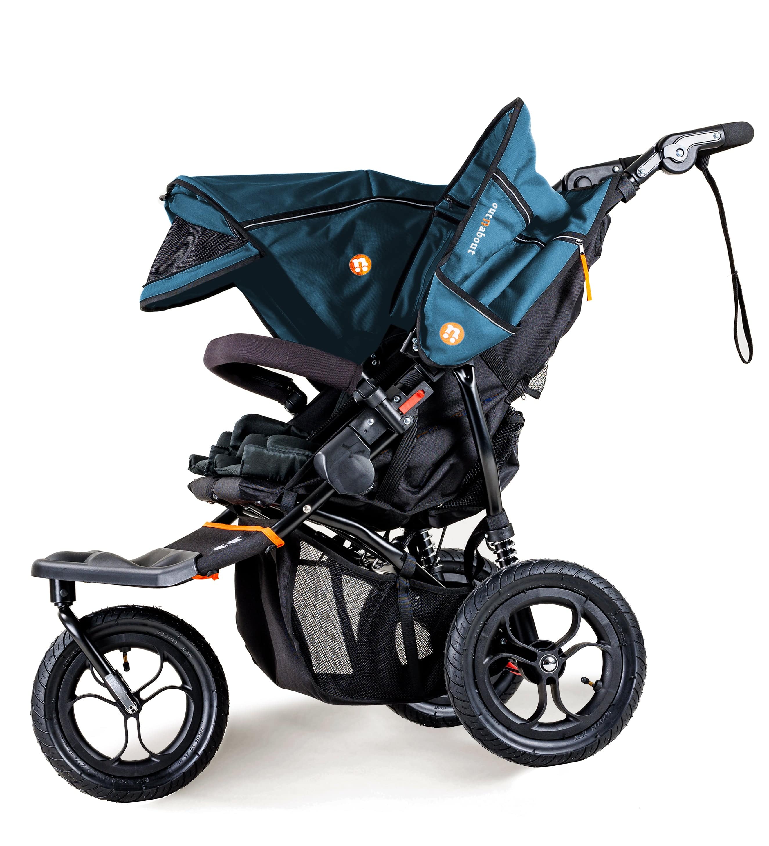 Out n About 3 Wheeler Pushchair Bundles Out n About Nipper Double Twin Ultimate Kit in Highland Blue 15741-DTW-ULT-BLU