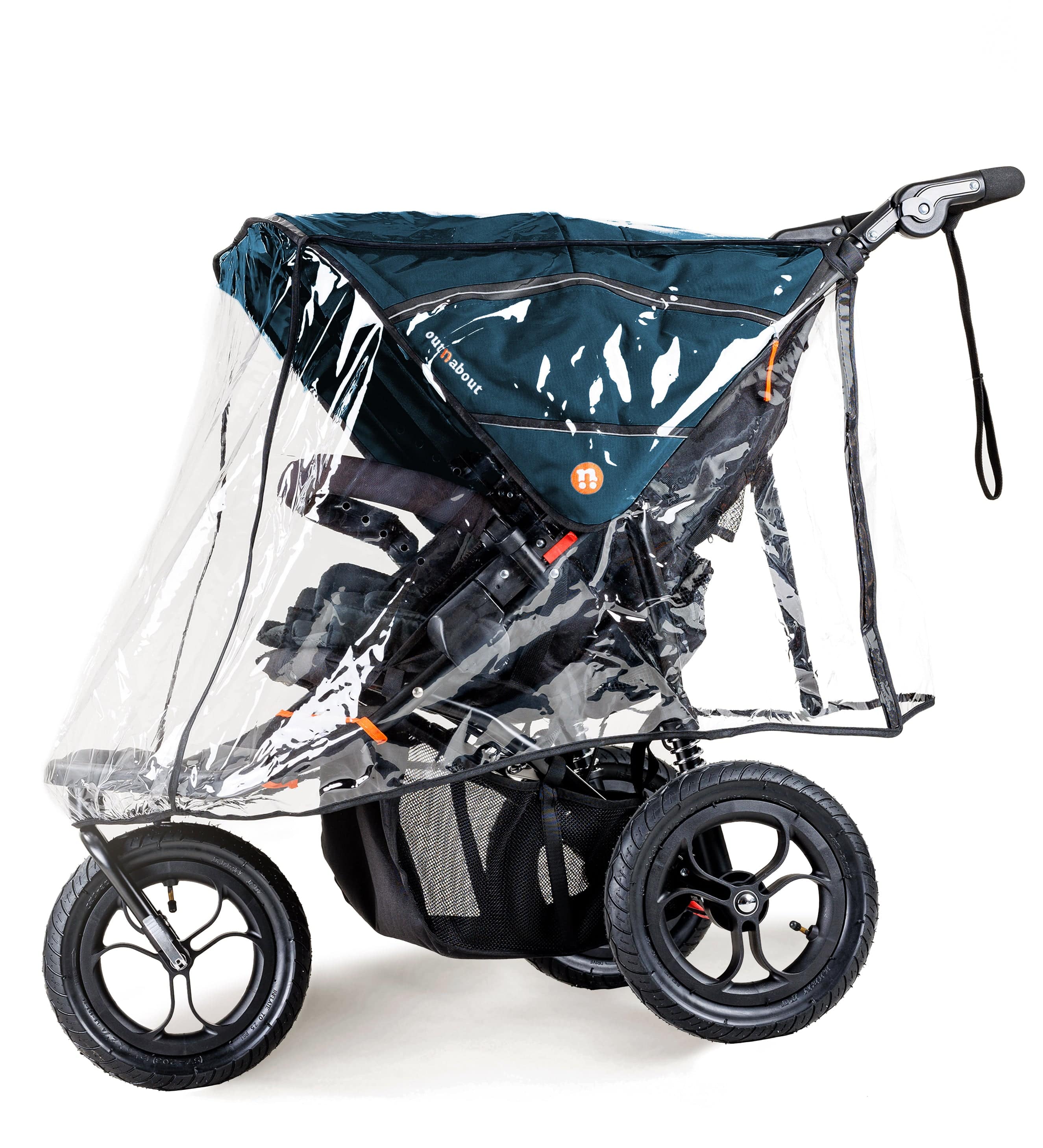 Out n About 3 Wheeler Pushchair Bundles Out n About Nipper Double Twin Ultimate Kit in Highland Blue 15741-DTW-ULT-BLU