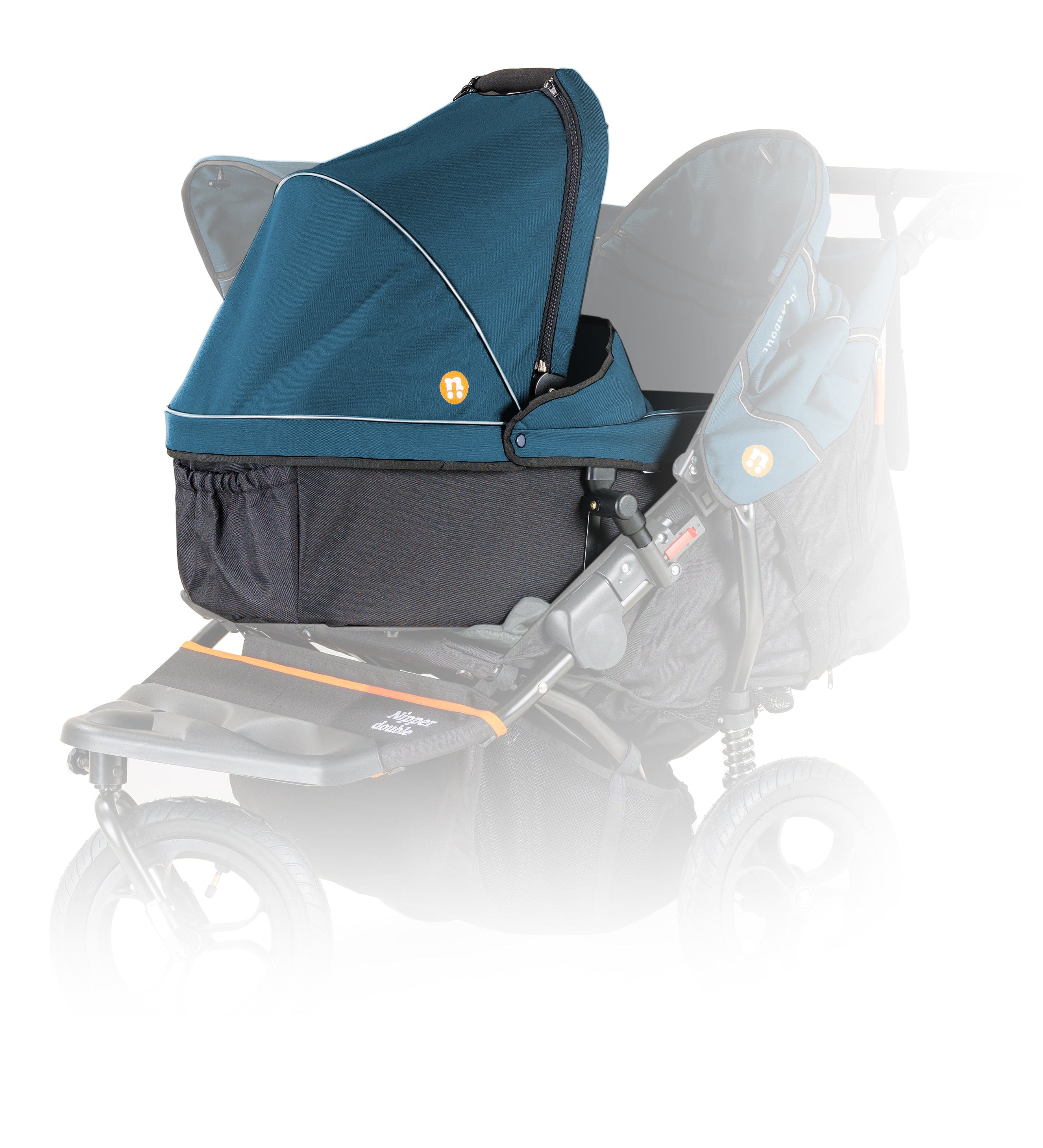 Out n About 3 Wheeler Pushchair Bundles Out n About Nipper Double Duo Starter Kit in Highland Blue 15747-DTN-STA-BLU