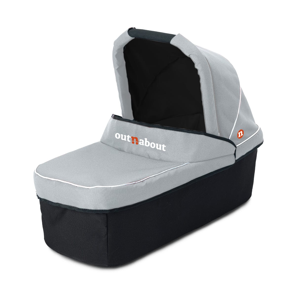 Out n About 3 Wheeler Pushchair Bundles Out n About Nipper Double Duo Ultimate Kit in Rock Salt Grey 15795-DTN-ULT-RSG