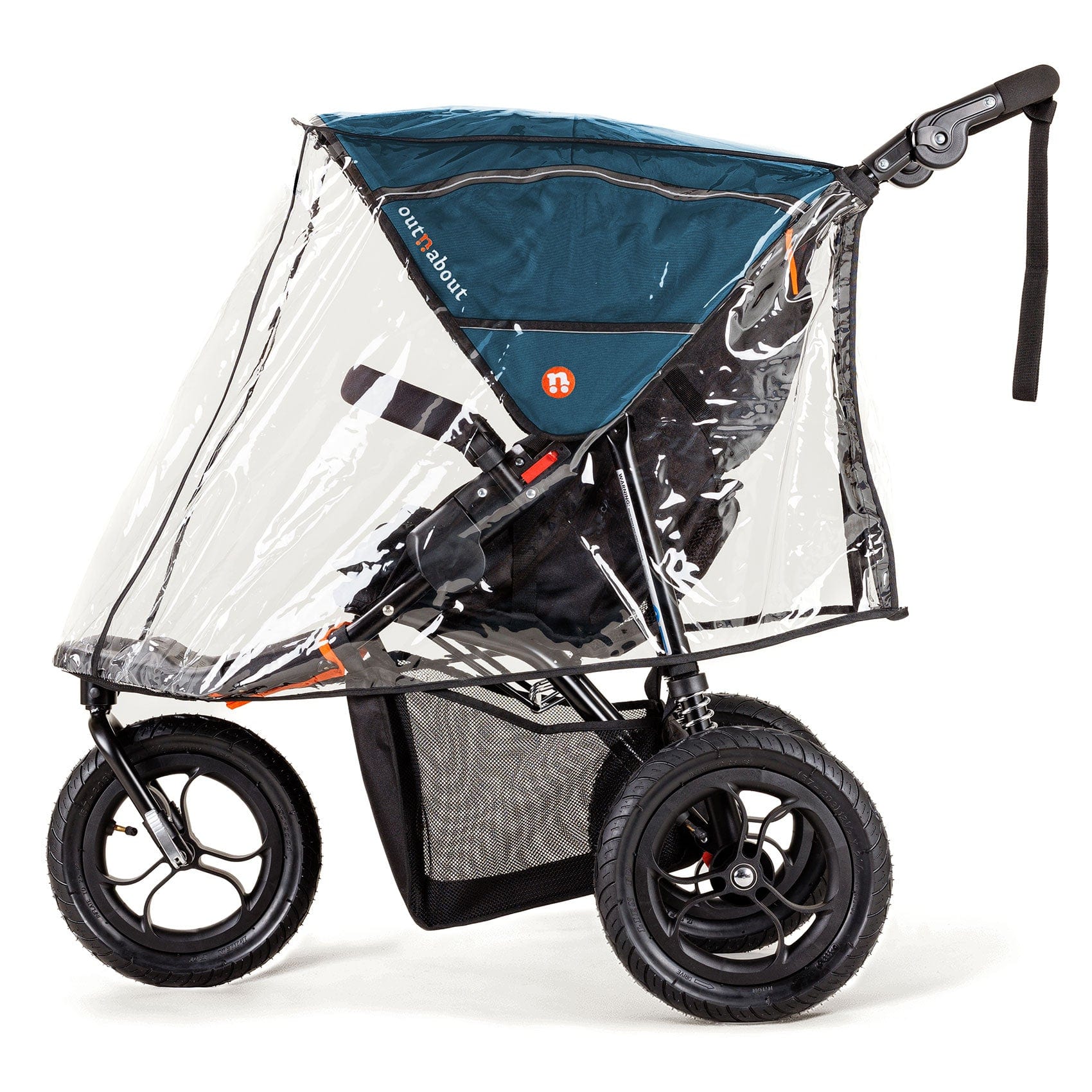 Out n About 3 Wheeler Pushchair Bundles Out n About Nipper Single Starter Kit in Highland Blue 15799-SGL-BLU