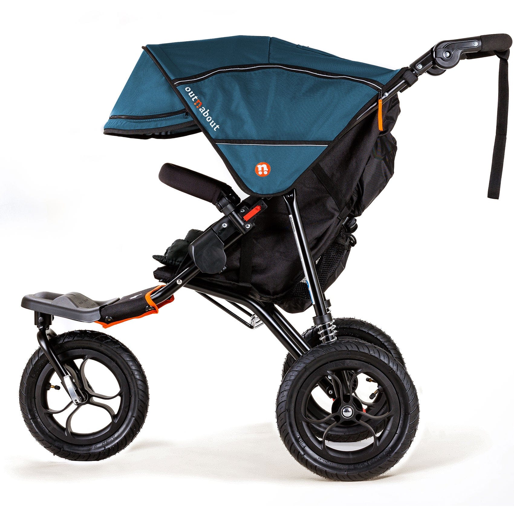 Out n About 3 Wheeler Pushchair Bundles Out n About Nipper Single Starter Kit in Highland Blue 15799-SGL-BLU