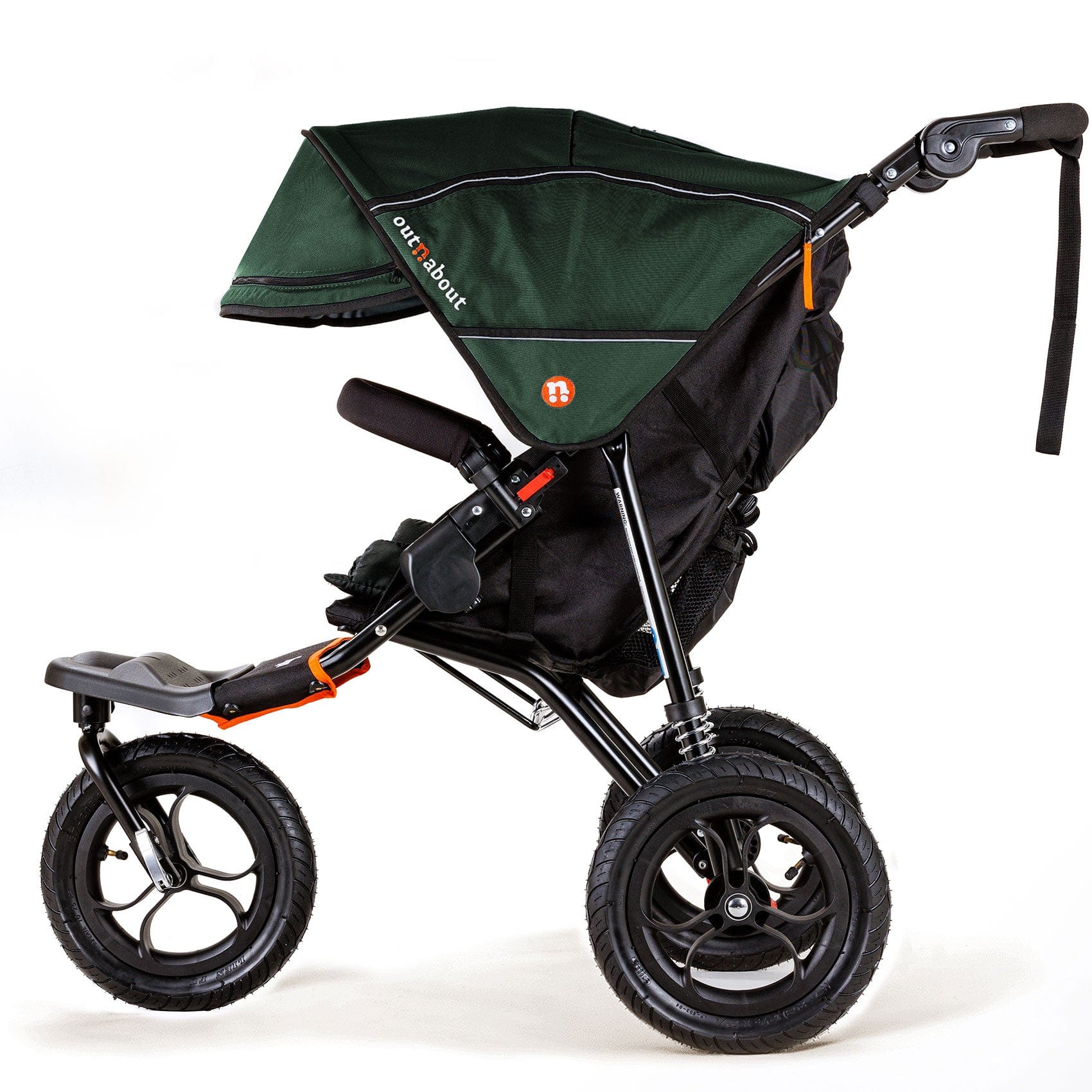 Out n About 3 Wheeler Pushchair Bundles Out n About Nipper Single Starter Kit in Sycamore Green 15801-SGL-GRE