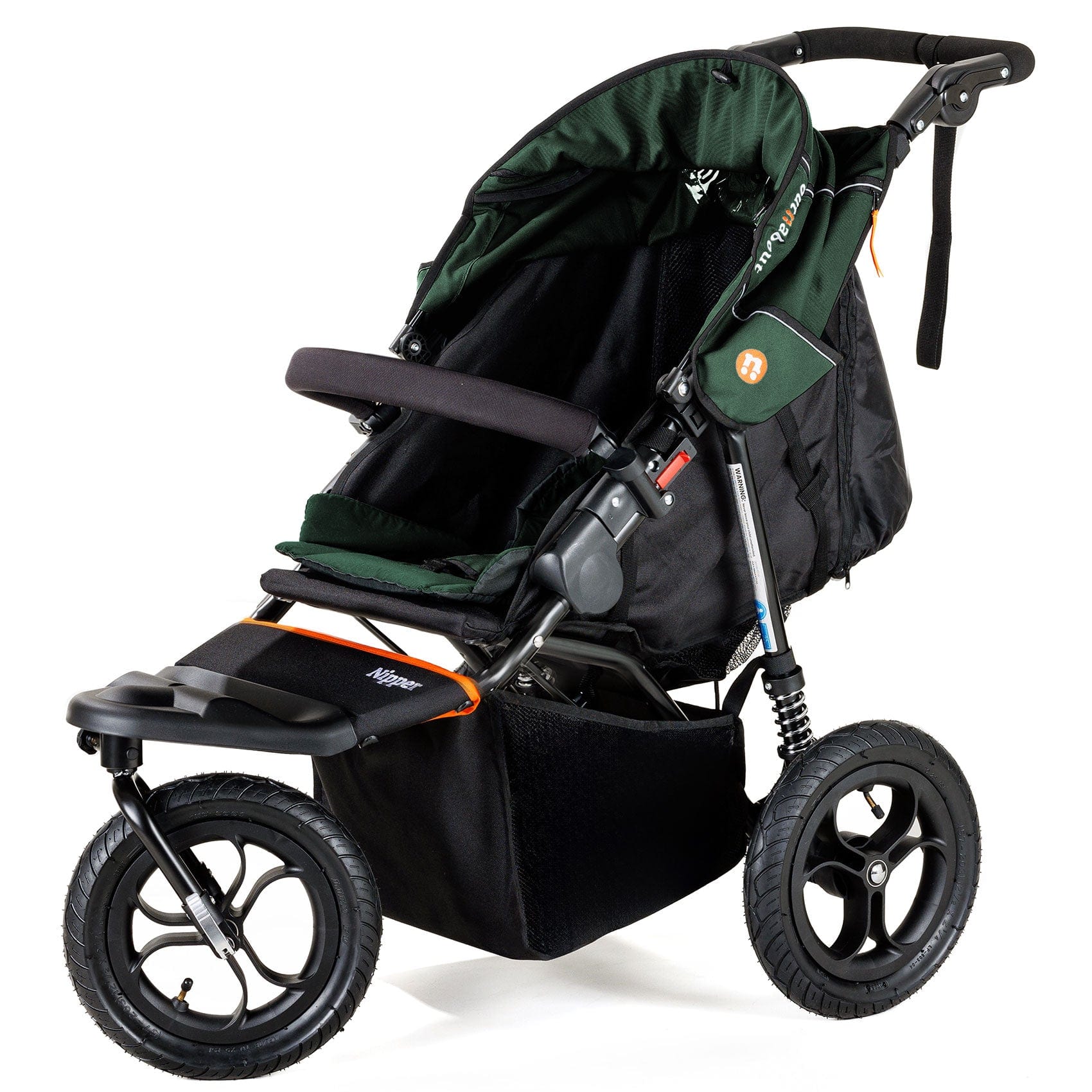 Out n About 3 Wheeler Pushchair Bundles Out n About Nipper Single Starter Kit in Sycamore Green 15801-SGL-GRE