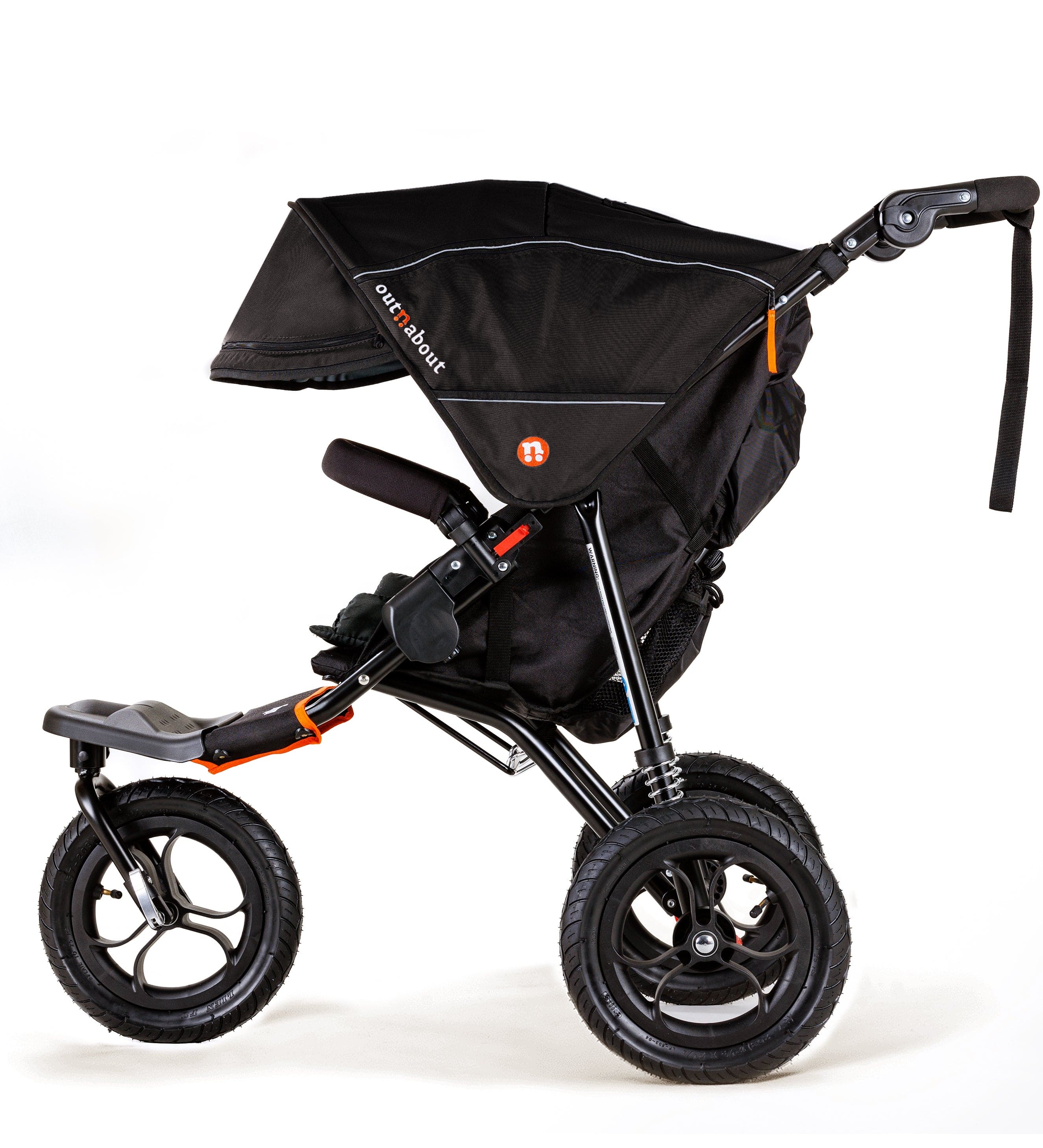 Out n About 3 Wheeler Pushchair Bundles Out n About Nipper Single Ultimate Kit in Summit Black 15812-SGL-SBL