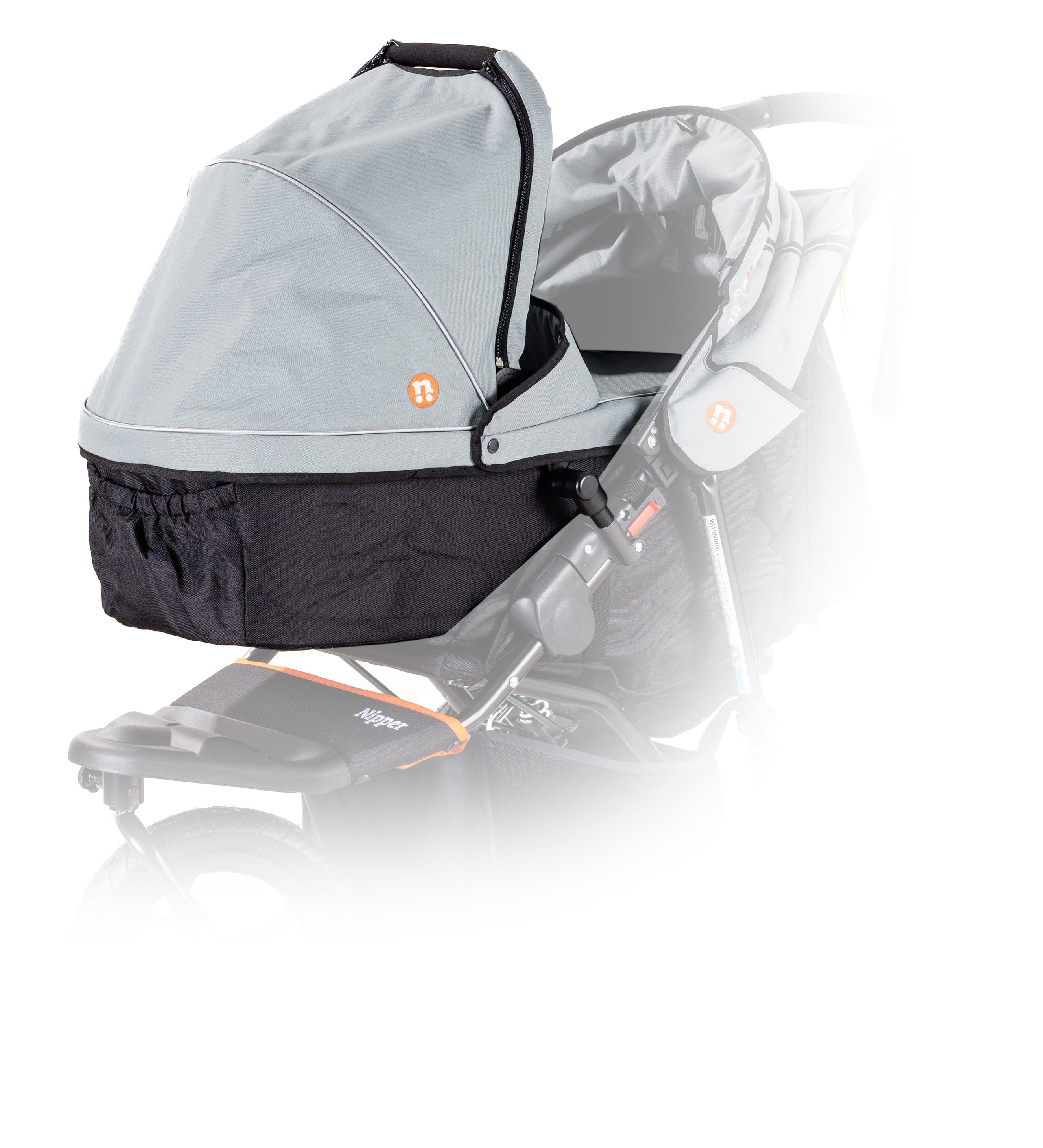 Out n About 3 Wheeler Pushchair Bundles Out n About Nipper Single Essentials Kit in Rock Salt Grey 15879-SGL-RSG